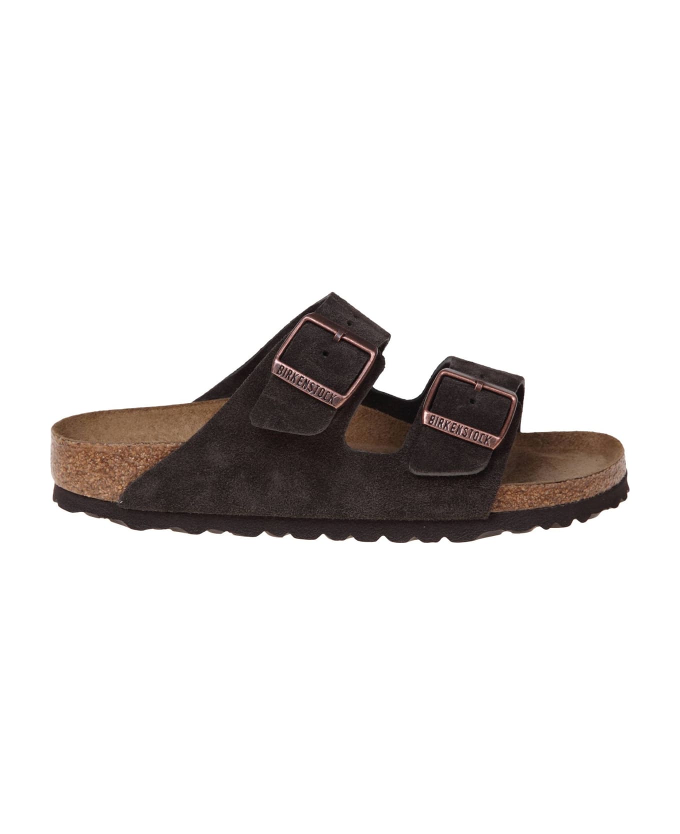 Birkenstock Arizona Sfb Oiled In Mocca Suede Leather その他各種シューズ