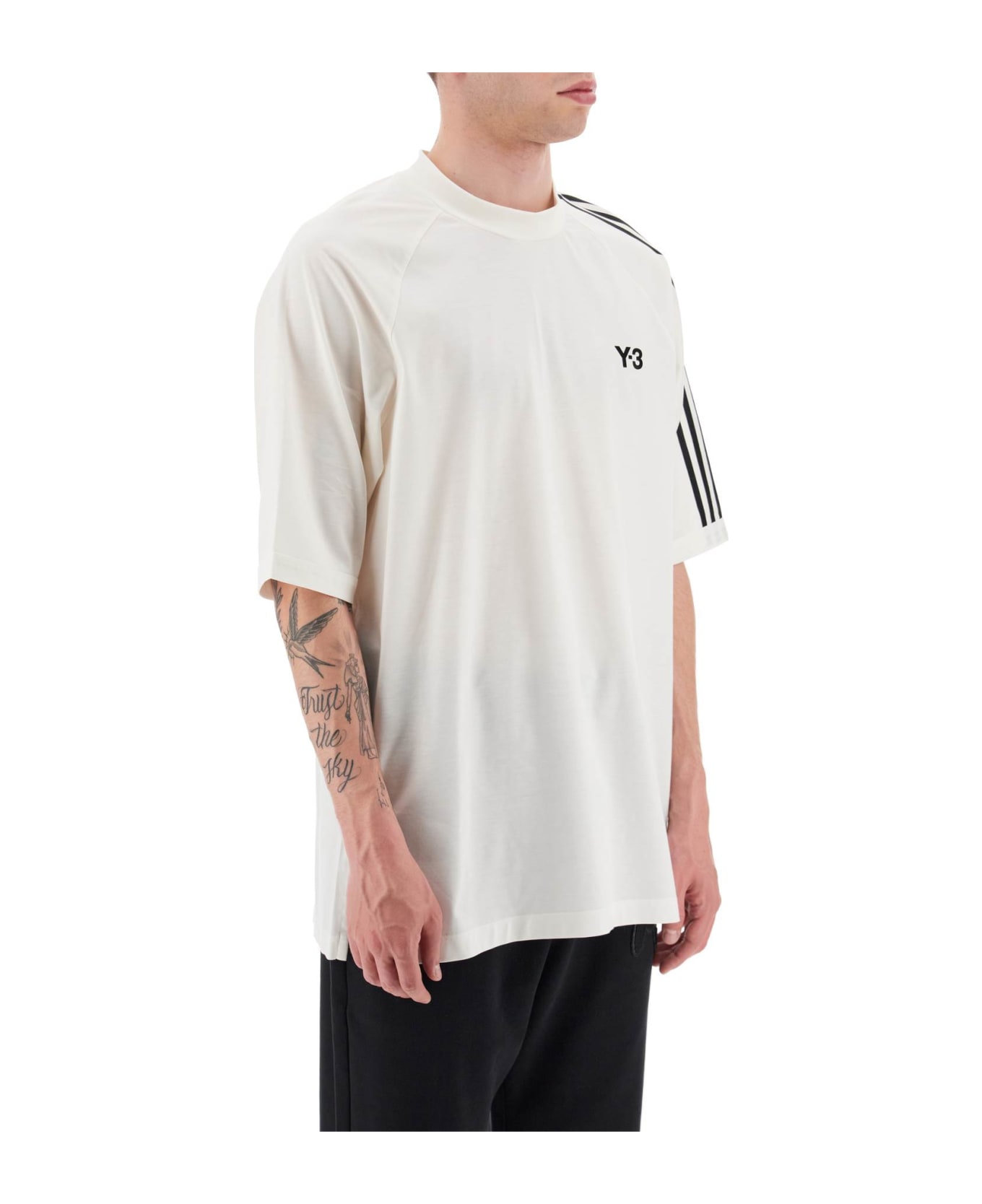 Y-3 '3-stripes' T-shirt - White