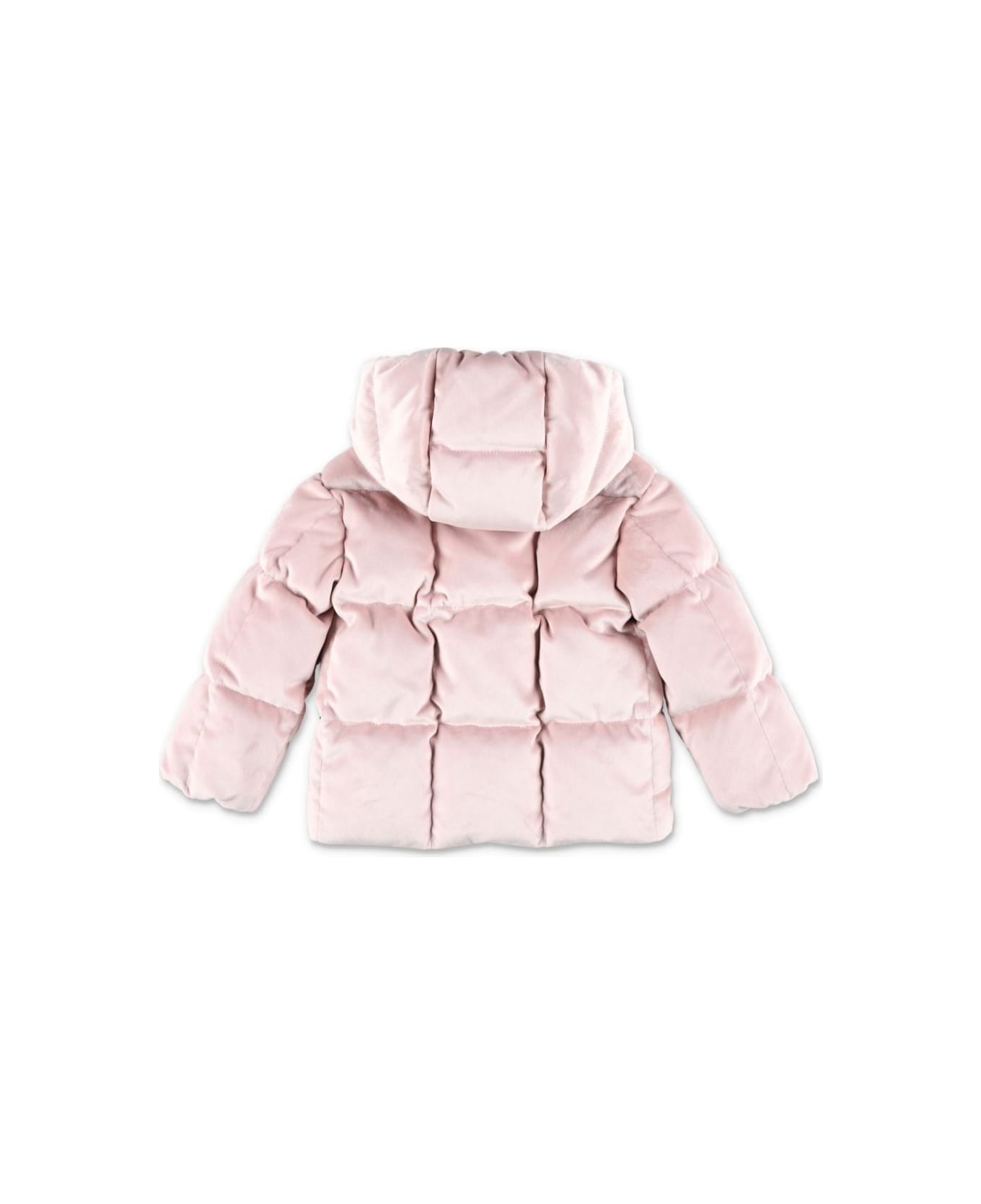 Moncler Pink Down Jacket Baby Girl - Pink