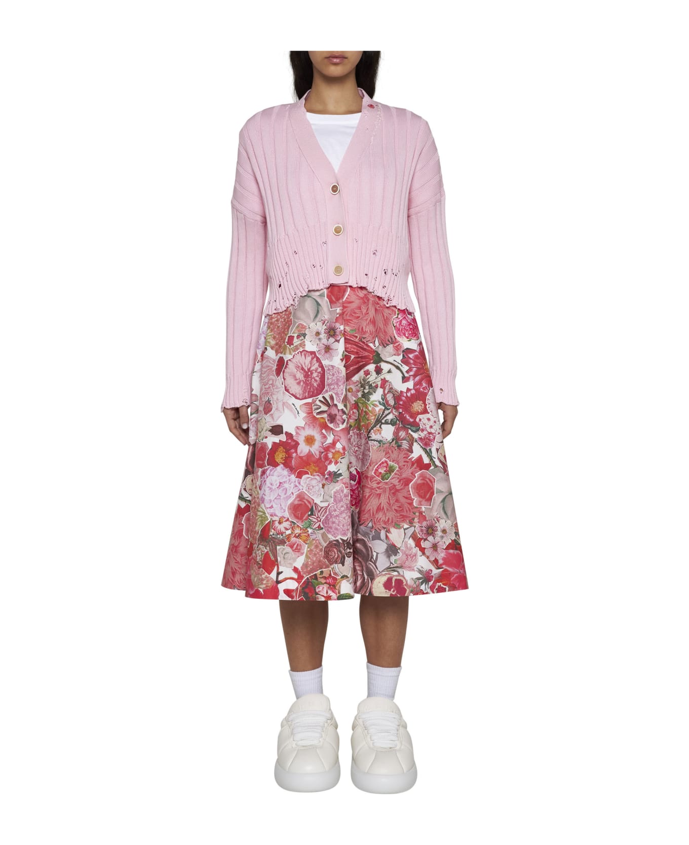 Marni Skirt - Pink clematis スカート