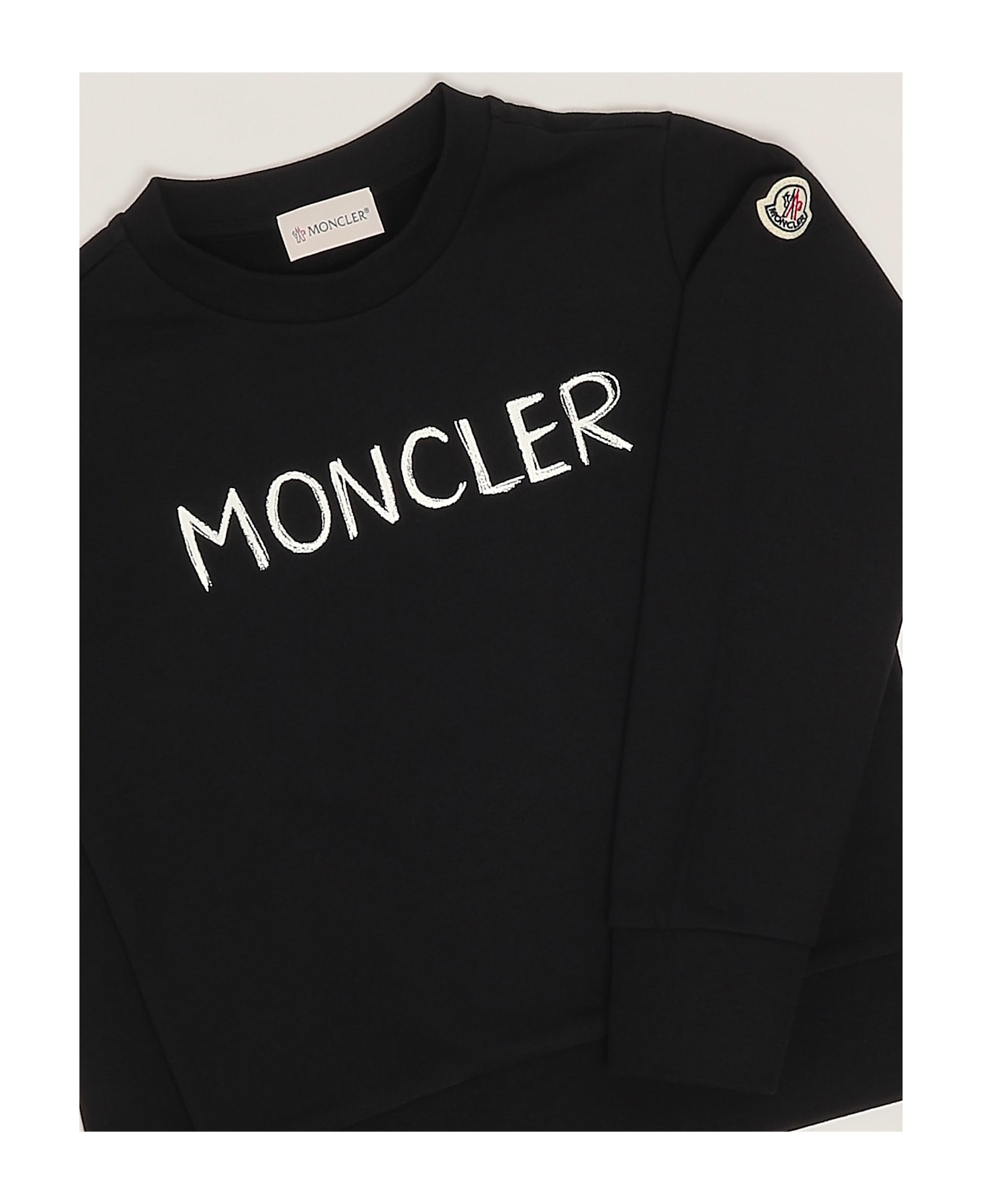 Moncler Sweatshirt Sweatshirt - NERO
