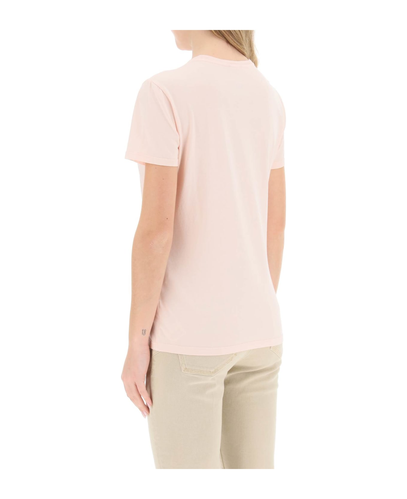 Parajumpers 'box' Slim Fit Cotton T-shirt - SOAP PINK (Pink)