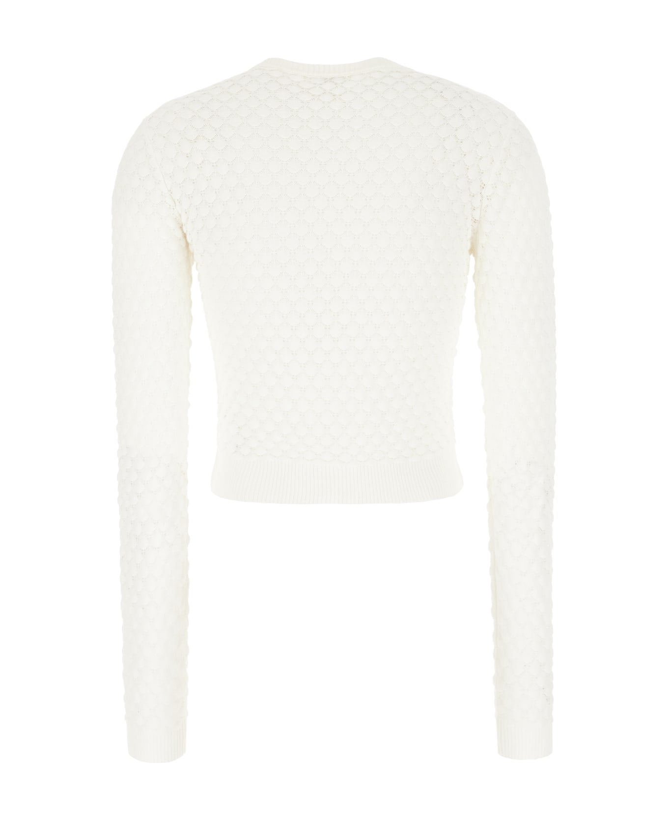 Chloé Ivory Cotton Sweater - ICONIC MILK