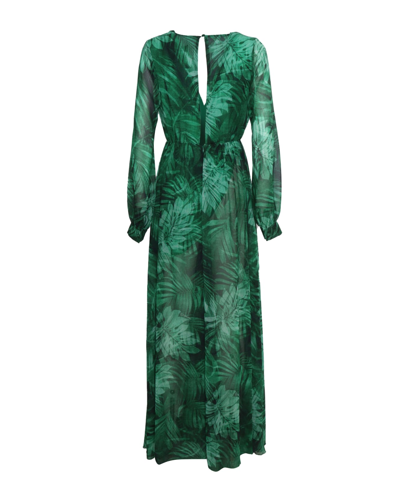 Ermanno Ermanno Scervino Foresta Long Dress - GREEN ニットウェア