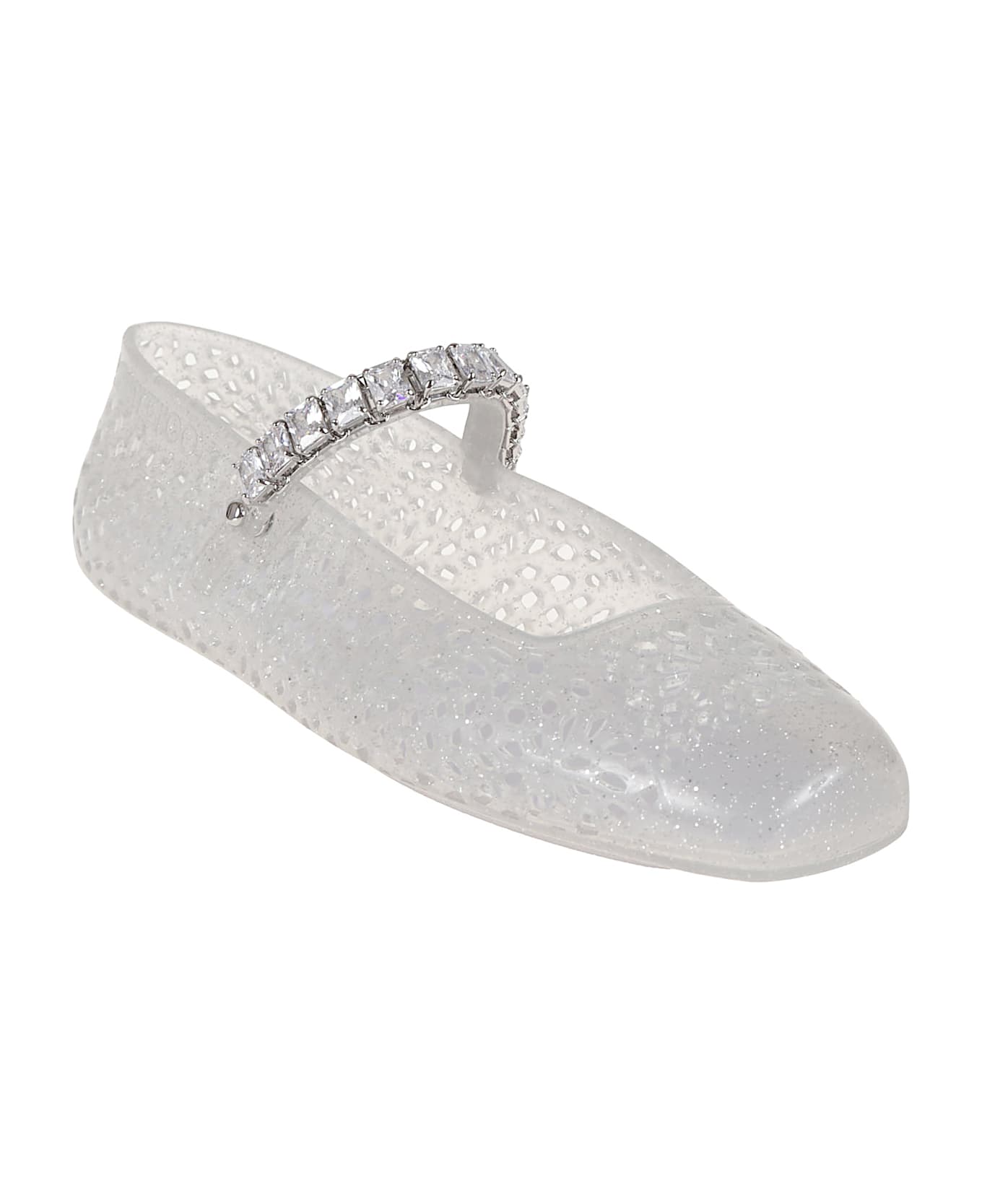 Jimmy Choo The Jelly - Clear Silver Mix Crystal