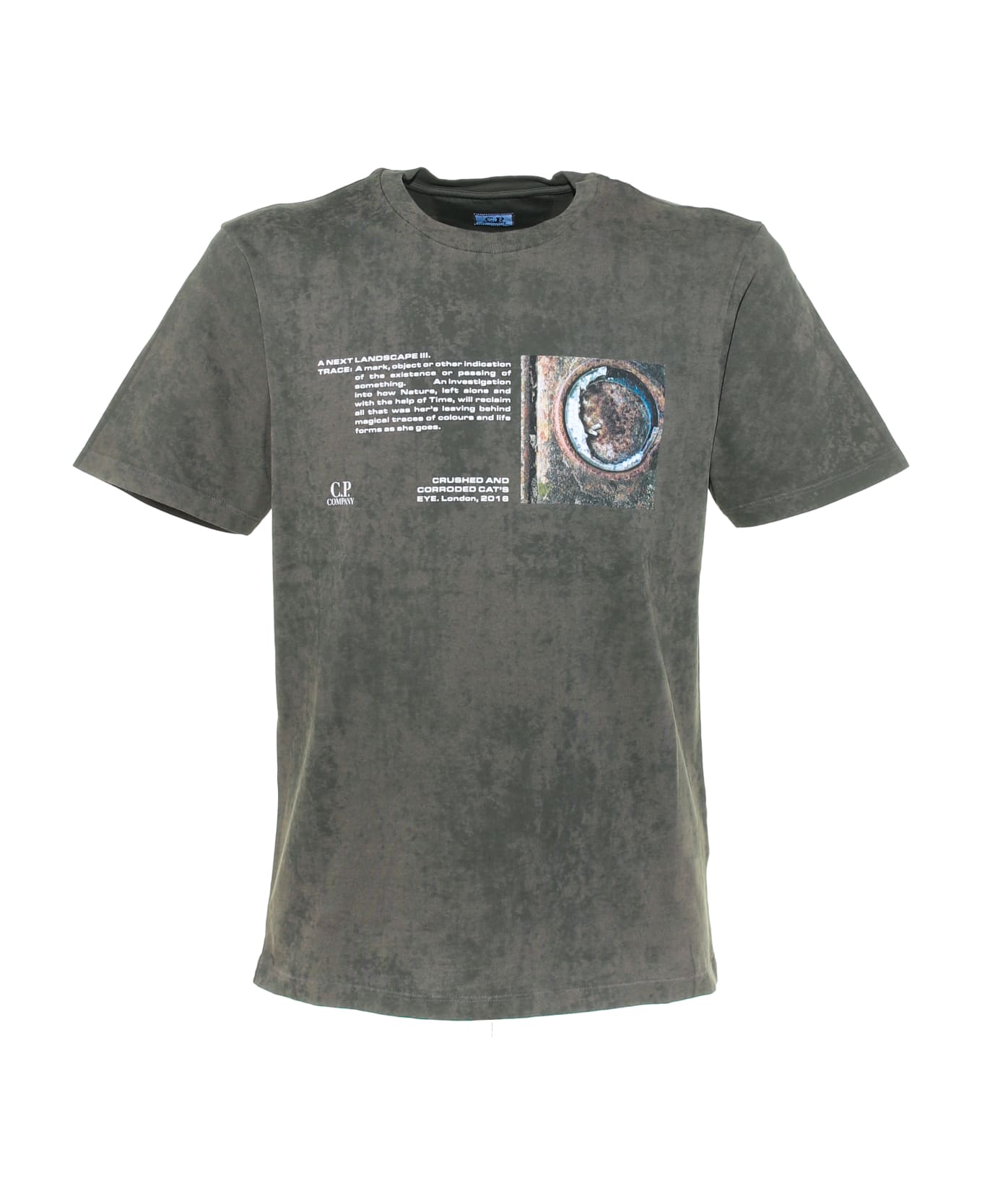 C.P. Company T-shirt With Contrasting Detail - TREATMENT 05