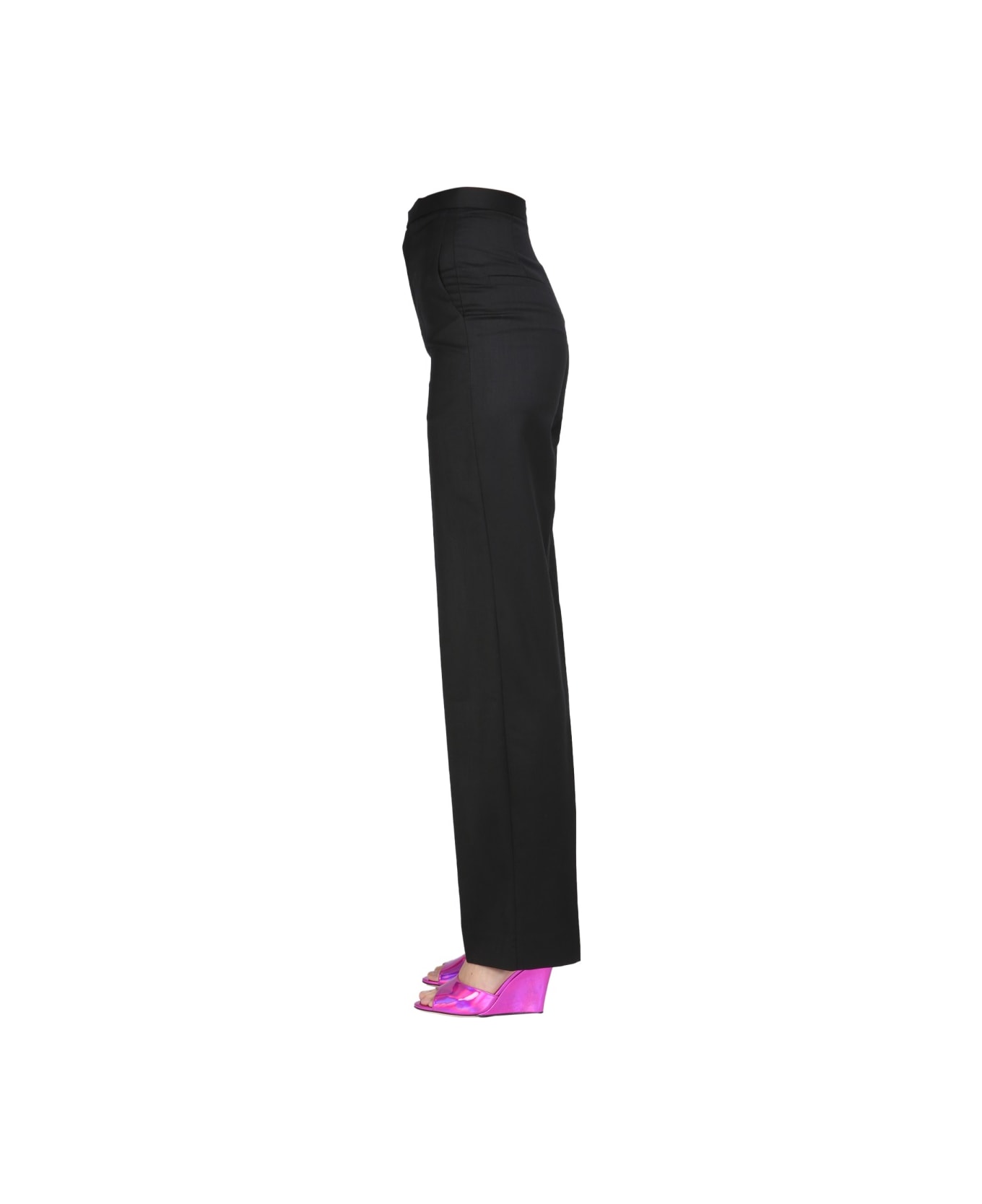 Anouki Straight Leg Pants - BLACK