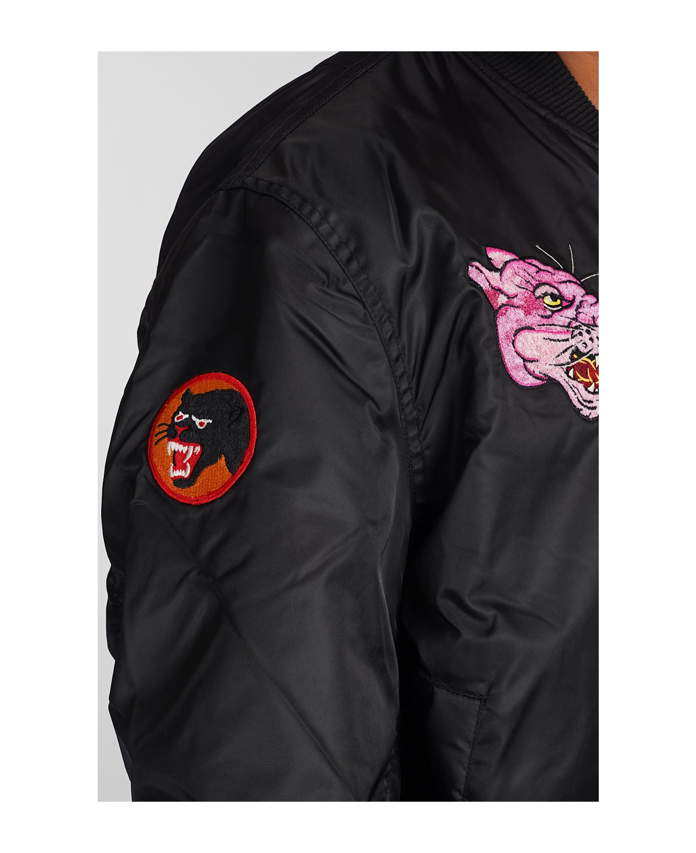 Maharishi Ma1 Bomber In Black Nylon - black