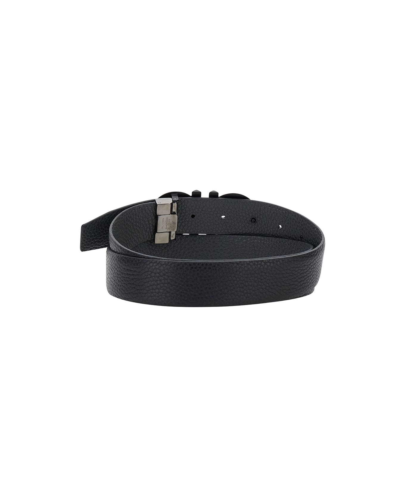 Ferragamo Double Adjustable 3,5cm - Black ベルト