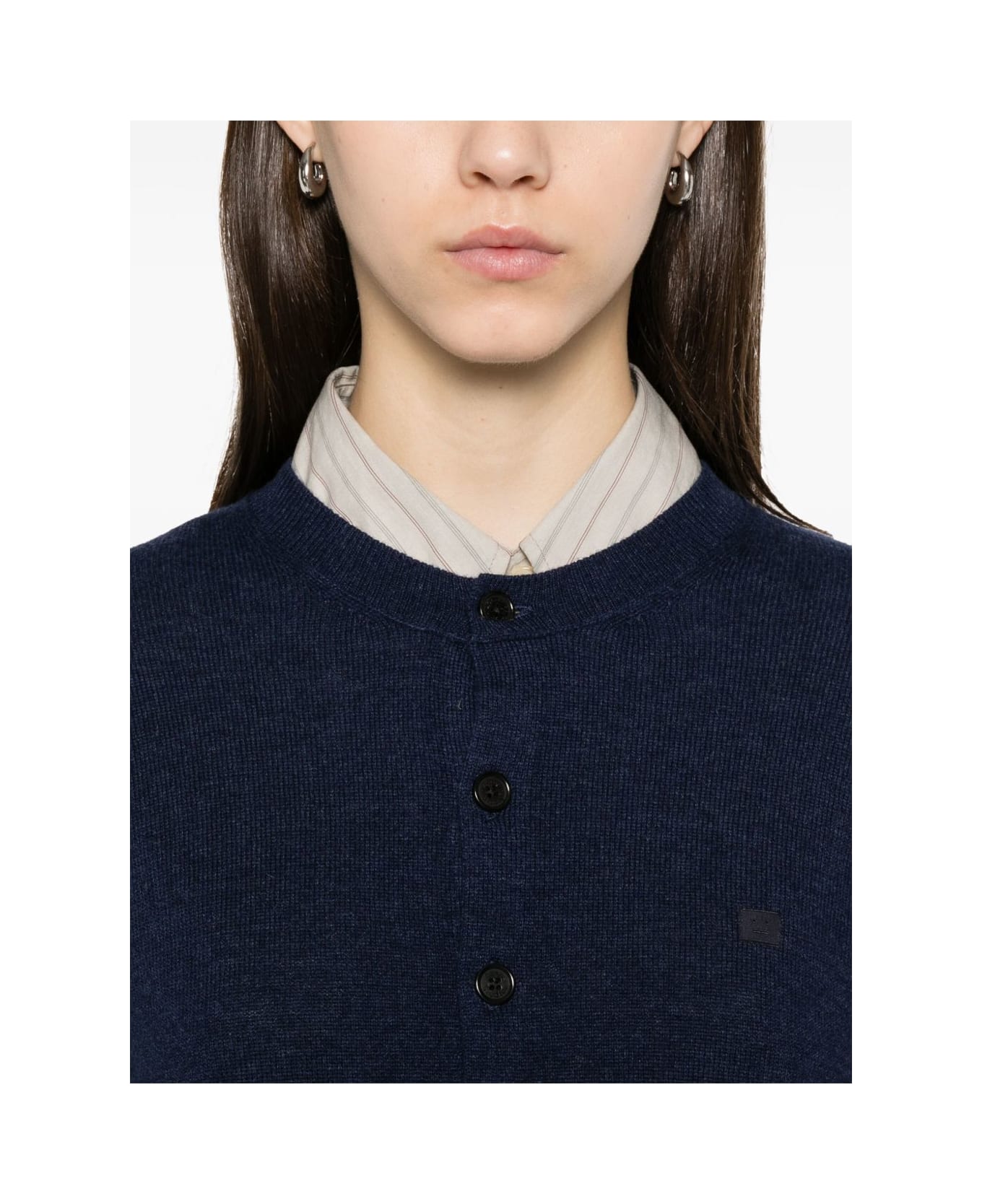 Acne Studios Wool Cardigan - Blue