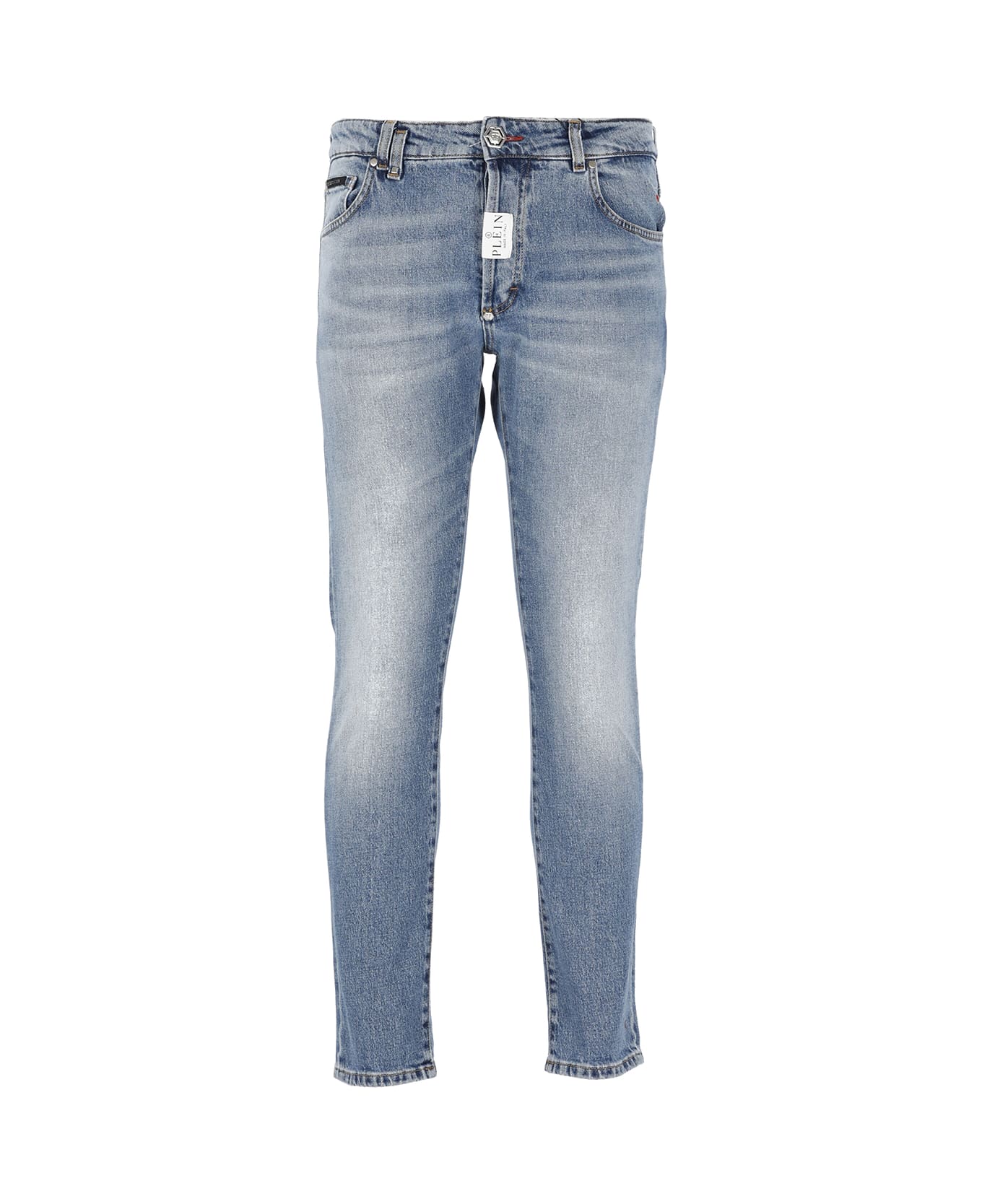 Philipp Plein Cotton Jeans - Blue デニム