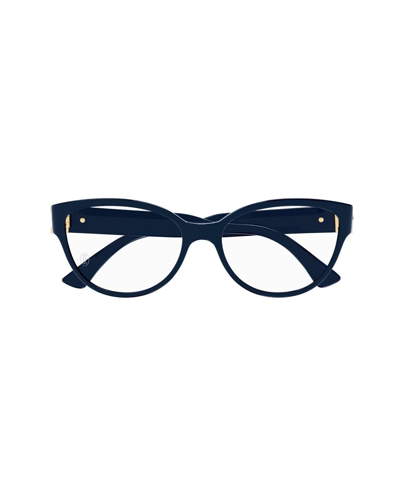 Cartier Eyewear Cat Eye Frame Glasses | italist