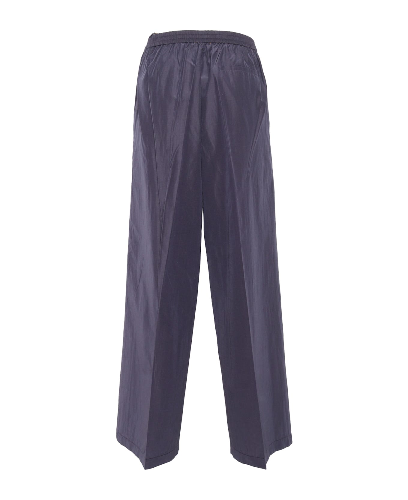 Forte_Forte Taffetas Chic Palazzo Pants - BLACK