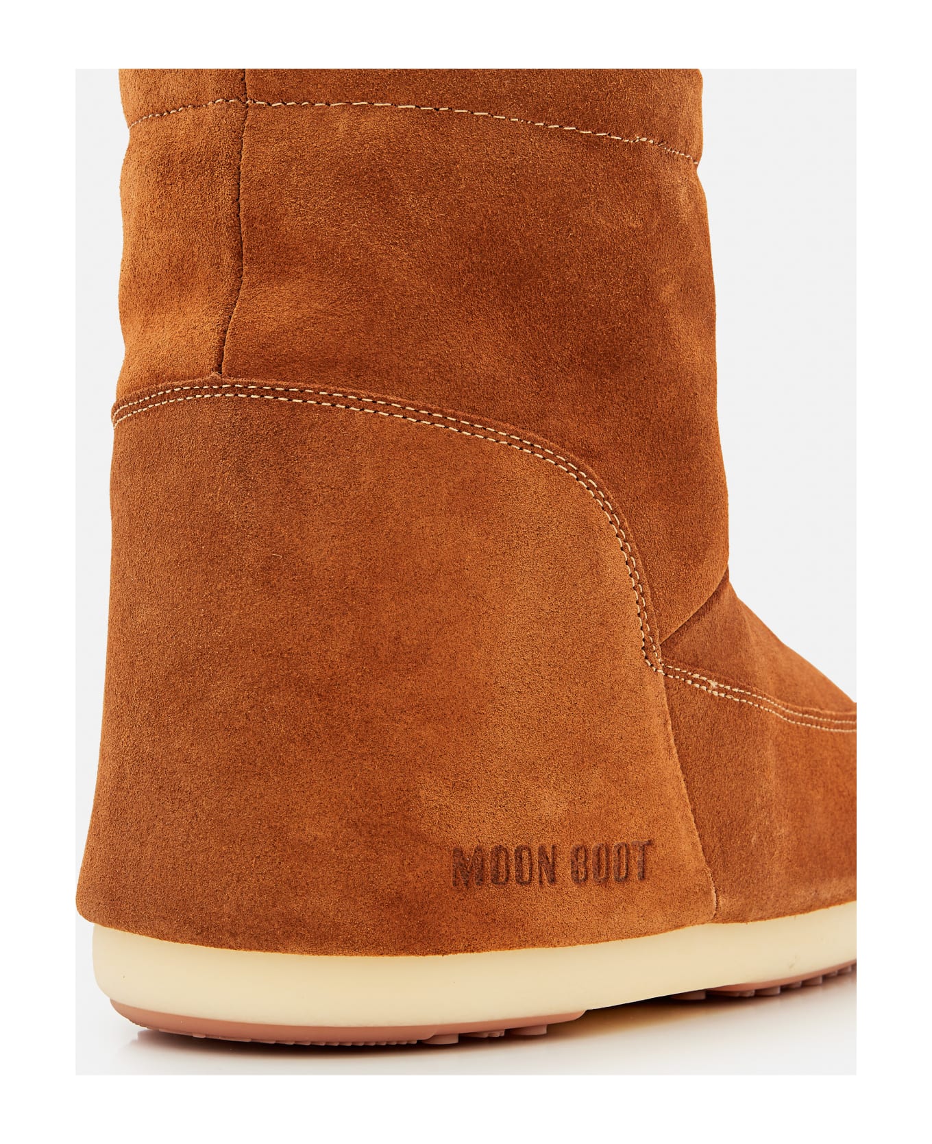 Moon Boot Mb Icon Low Nolace Suede Mid Boots - Brown