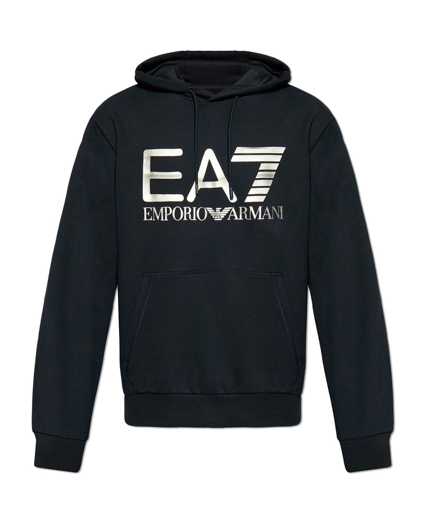 EA7 Emporio Armani Hooded Sweatshirt - Blue