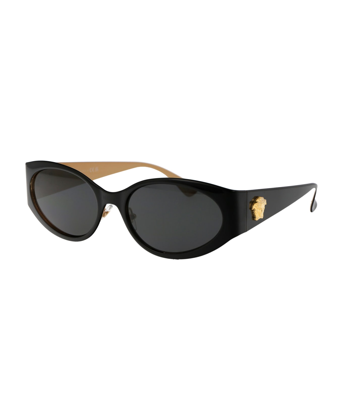 Versace Eyewear 0ve2263 Sunglasses - 143387 Black