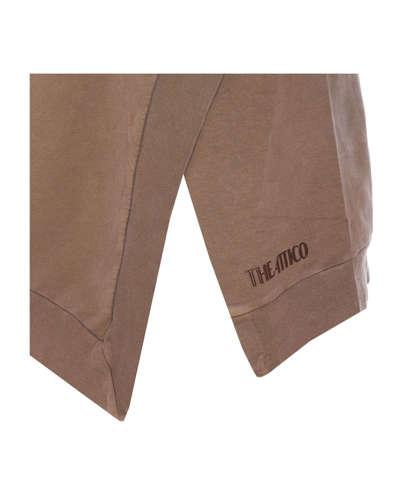 The Attico Mini Dress - Fade brown