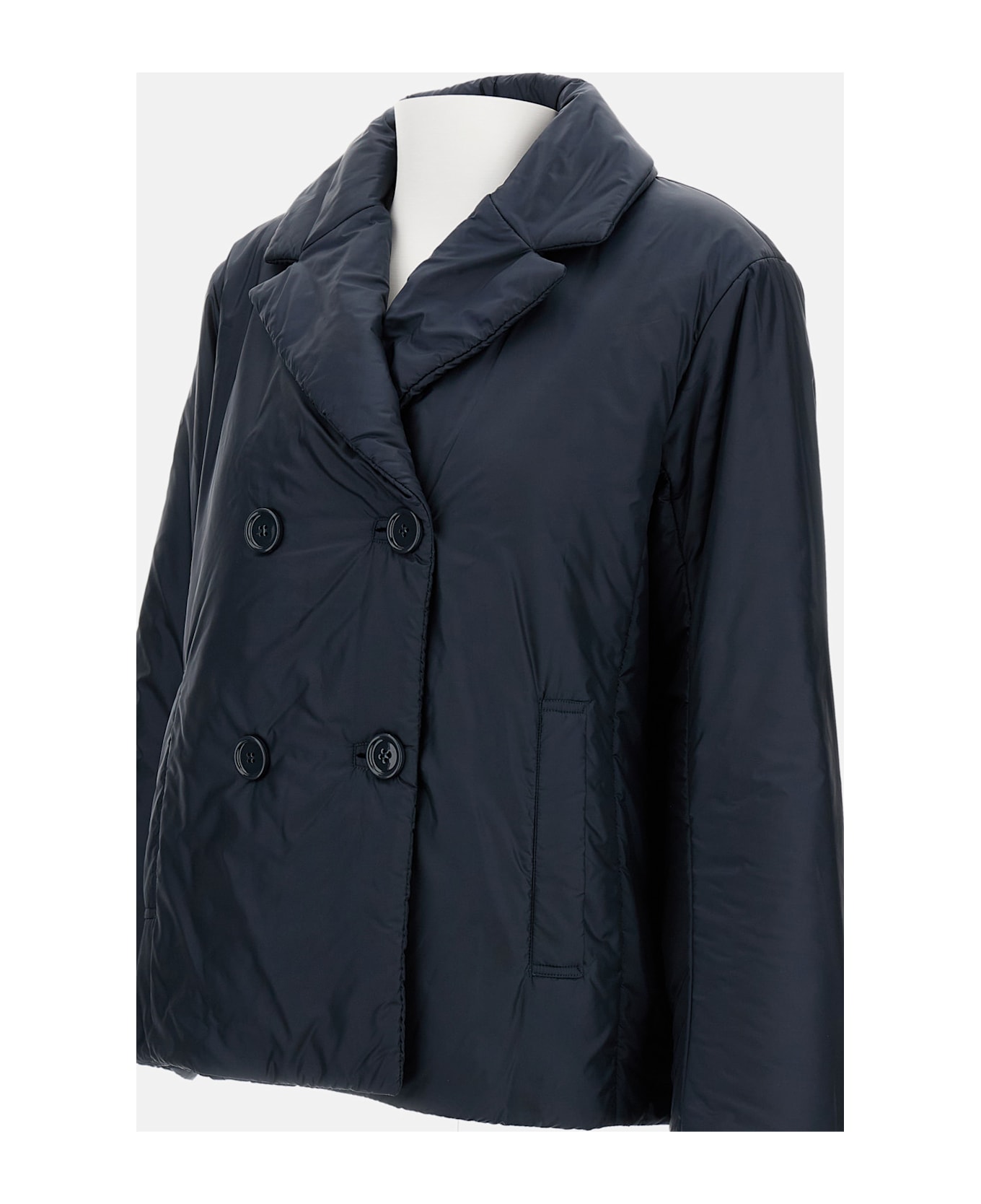 Max Mara The Cube Camelia Double Breasted Jacket - Blue