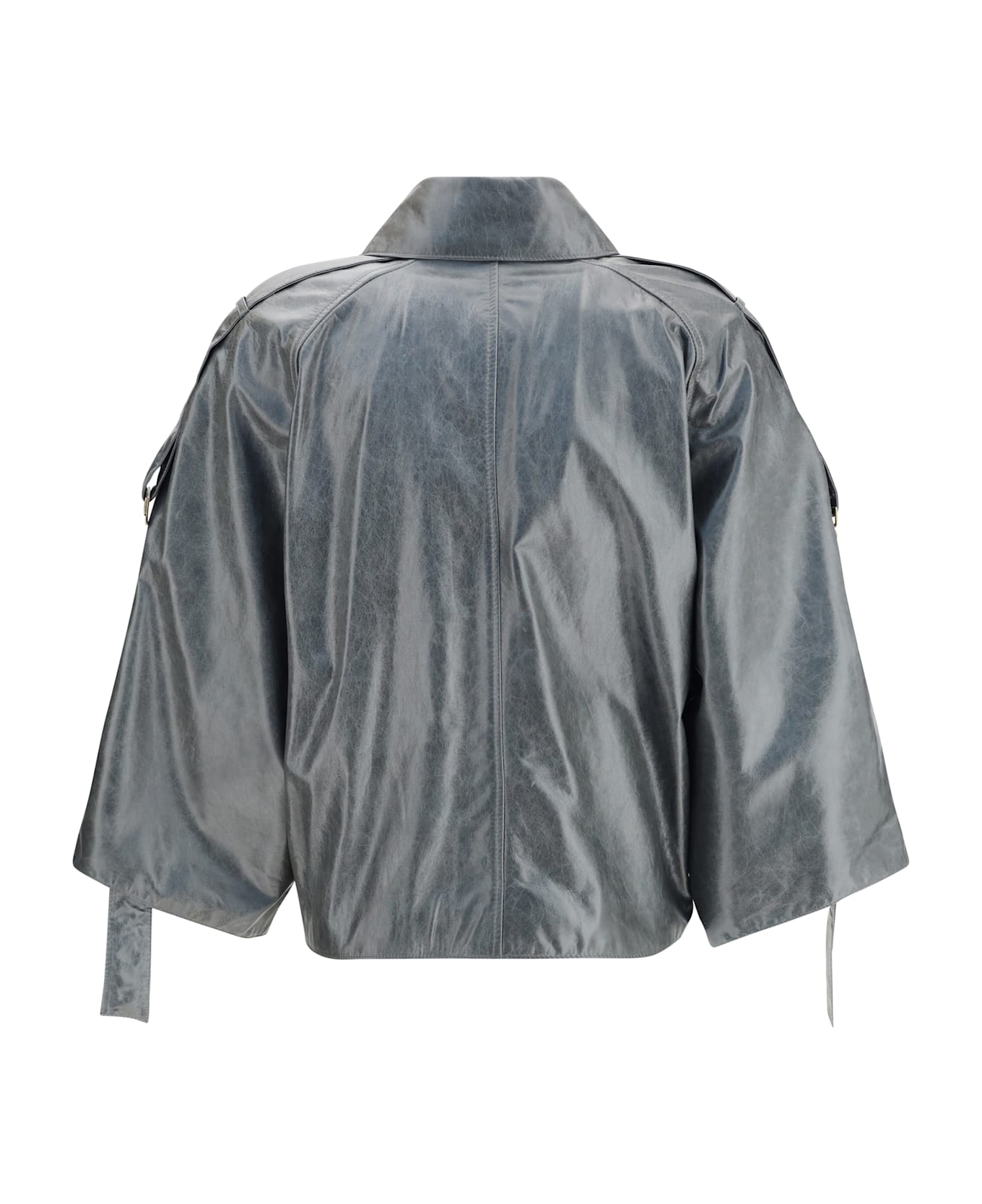 Max Mara Tenace Leather Jacket