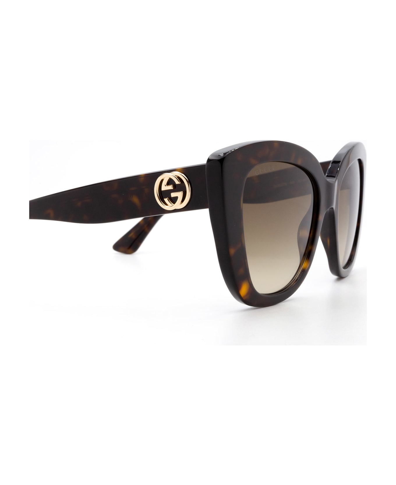 Gucci Eyewear Gg0327s Havana Sunglasses - Havana