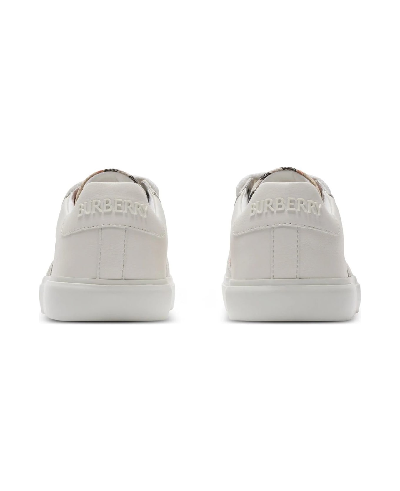 Burberry Kids Sneakers Grey - Grey