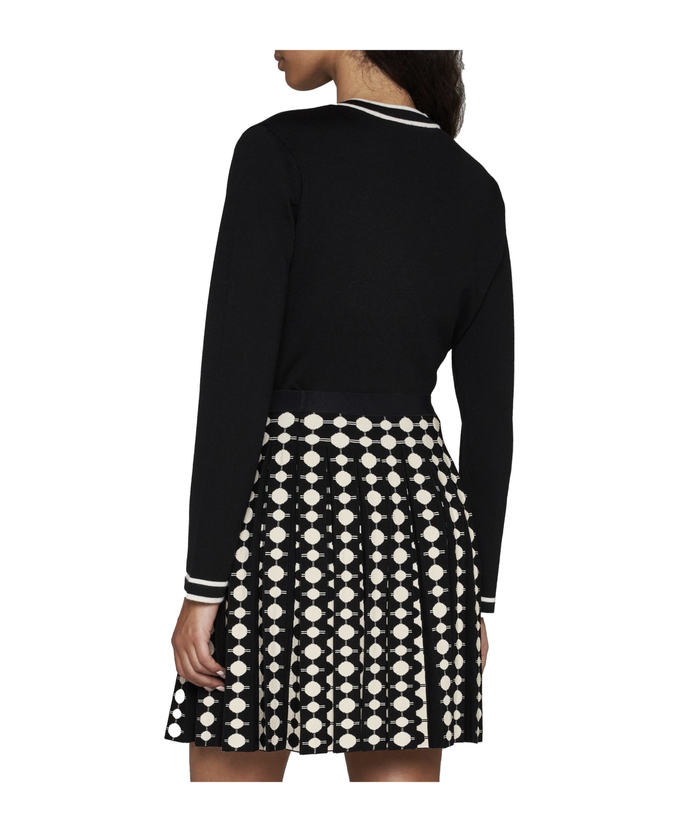 Tory Burch Jacquard Mini Skirt - black スカート