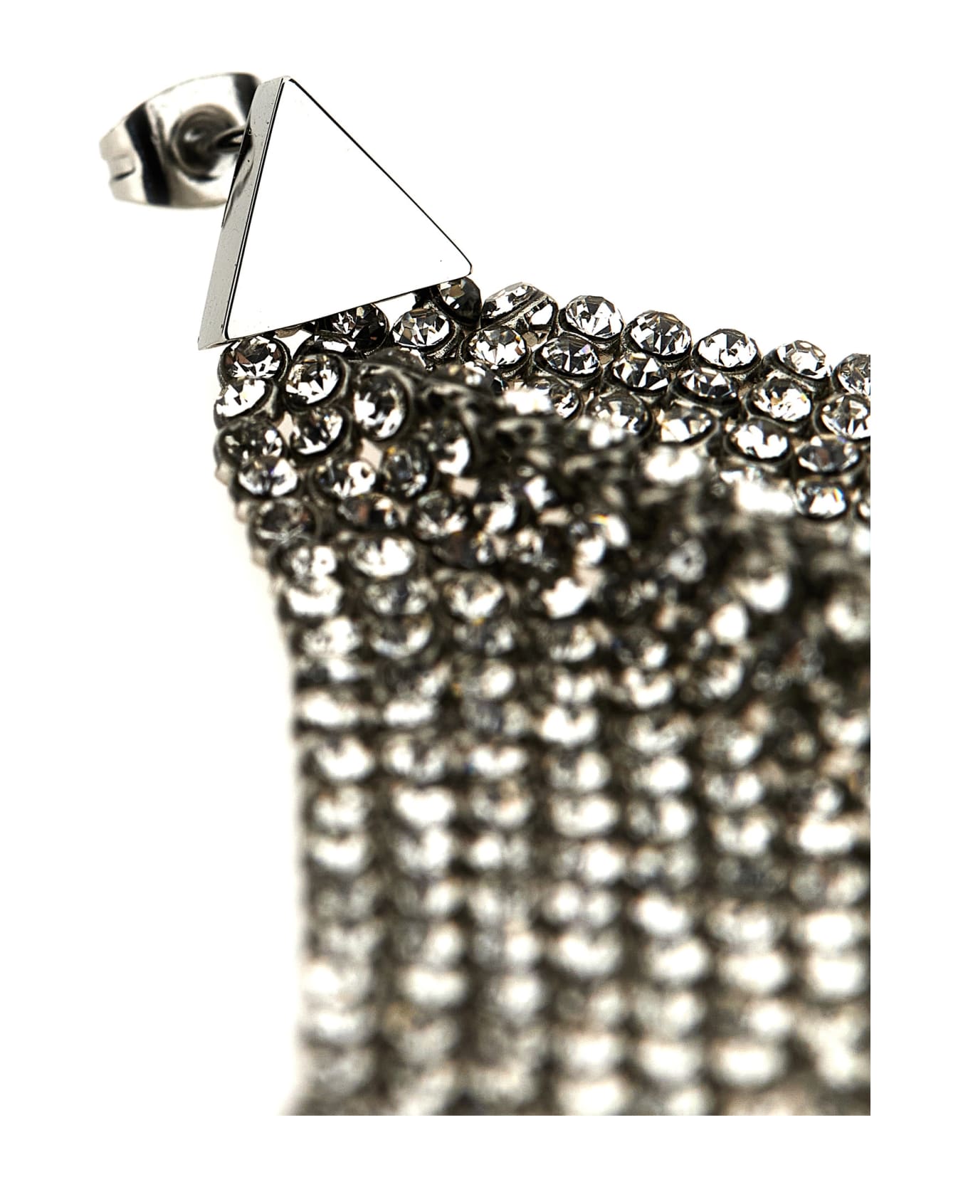 Paco Rabanne 'chainmail' Earrings - Silver