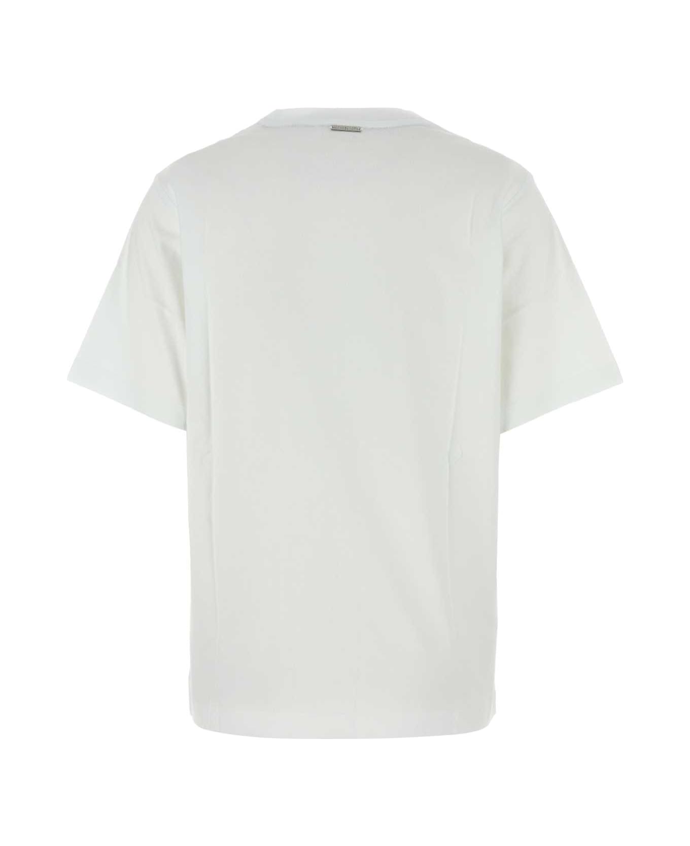 Michael Kors White Cotton T-shirt - WHITE