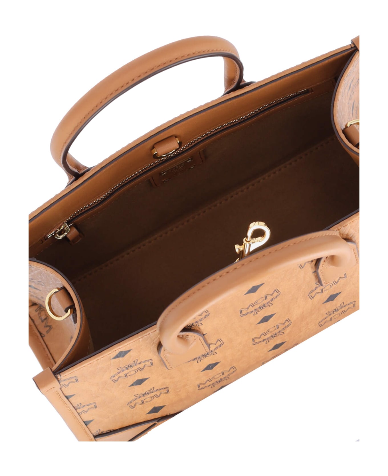 MCM Small Tote Bags "münchen" - Brown