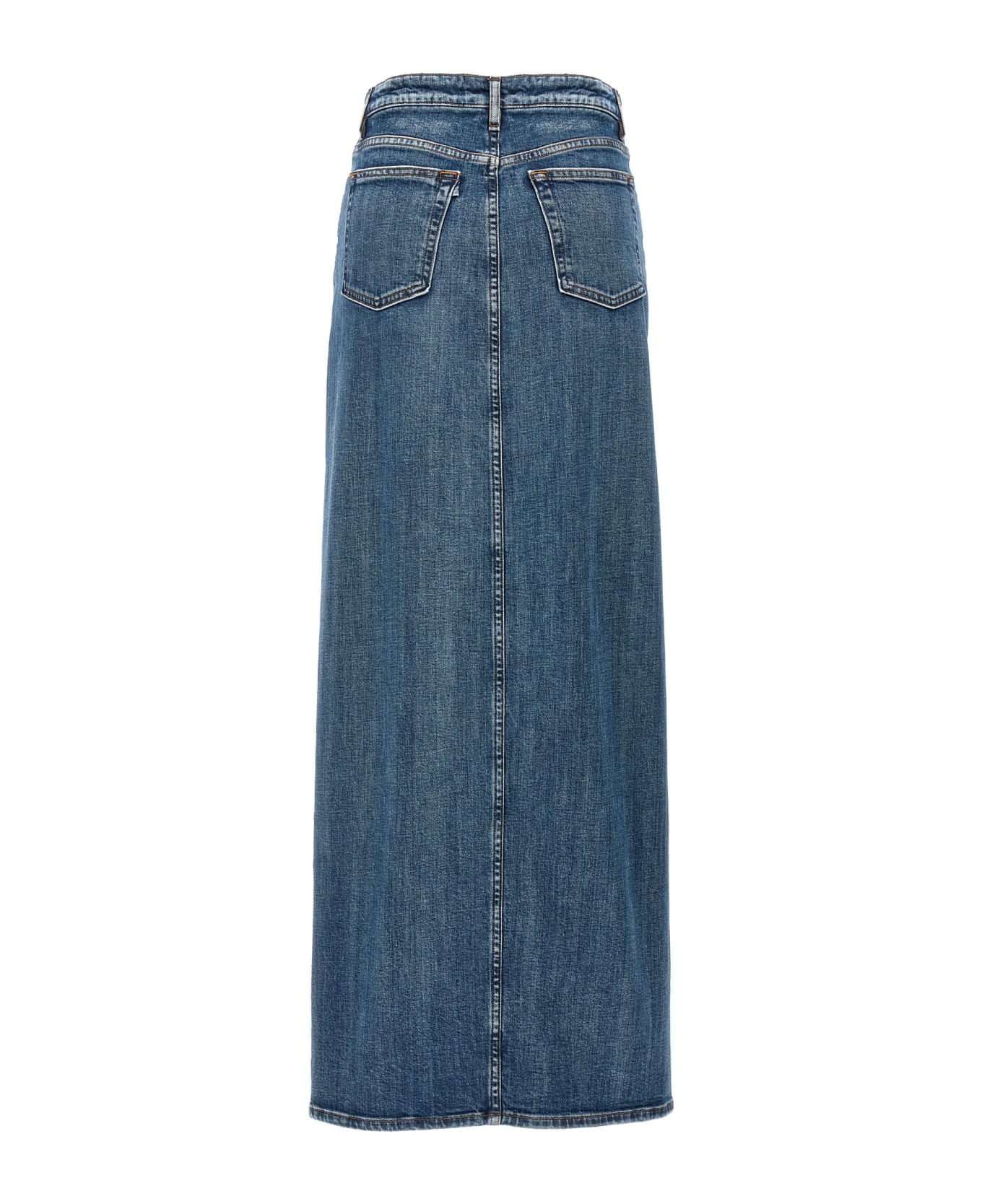 3x1 'elizabella Long' Skirt - Blue スカート
