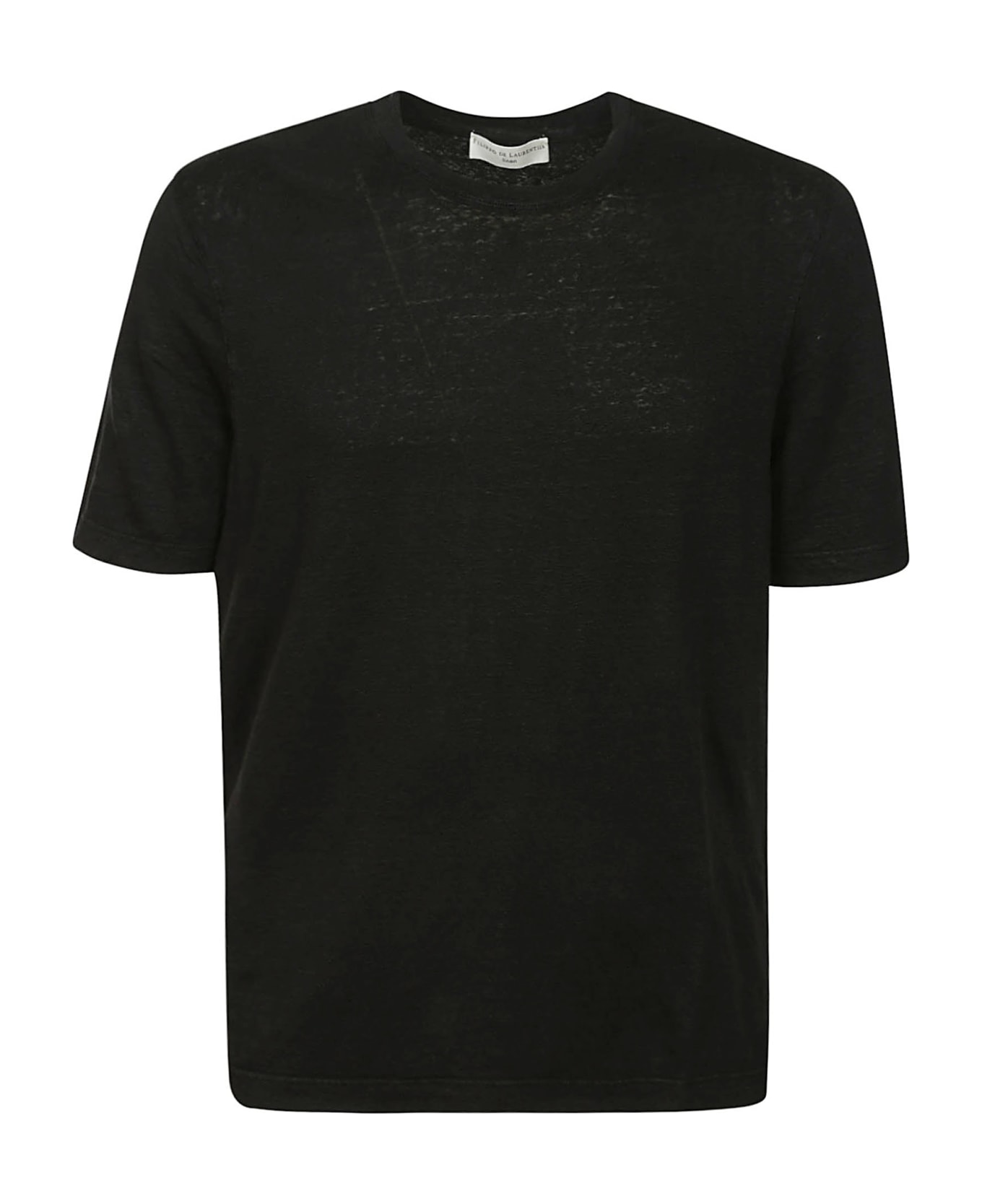 Filippo De Laurentiis Tshirt Ss - Black シャツ
