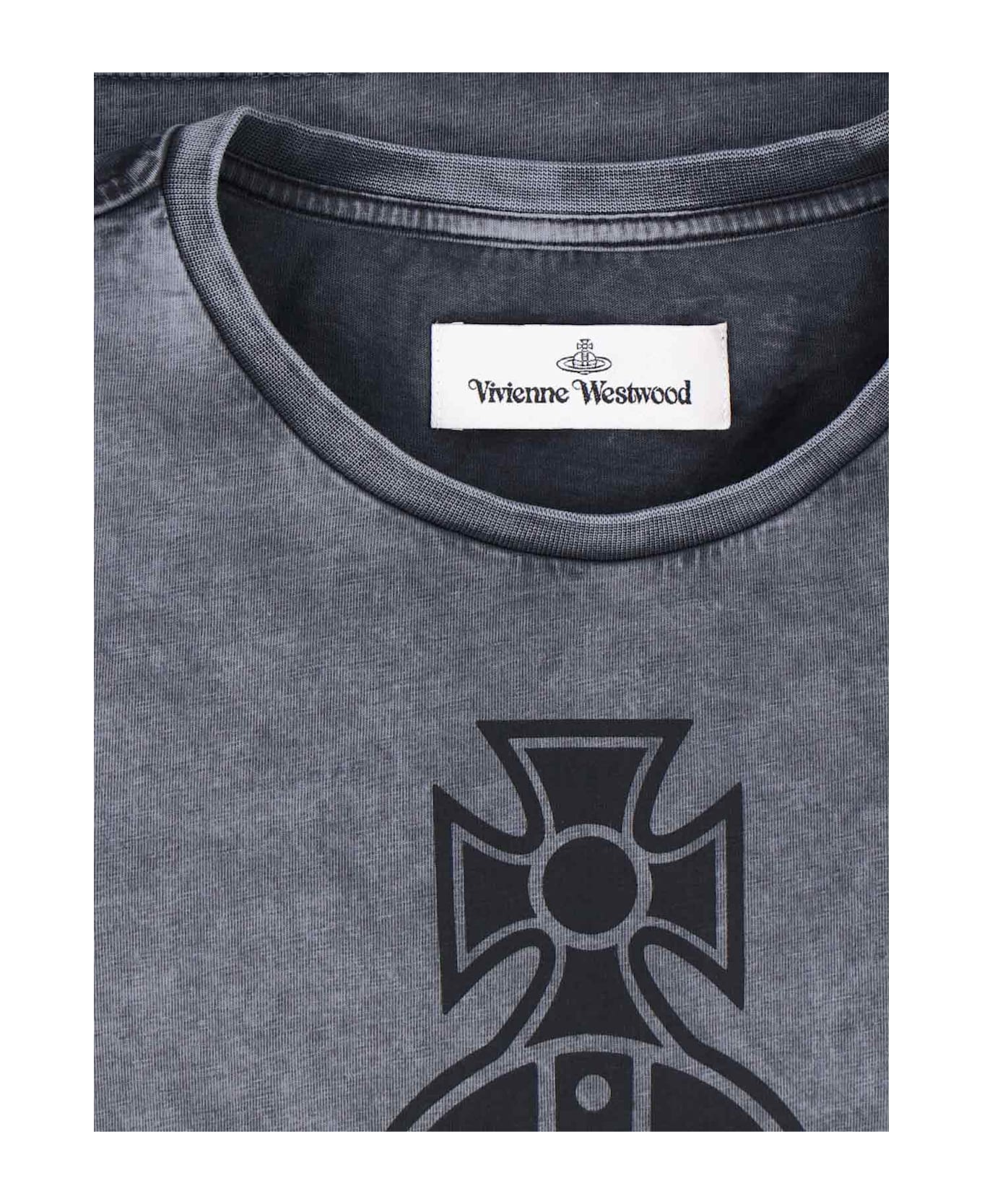 Vivienne Westwood 
paris Orb Mini Perù
 T-shirt - Gray
