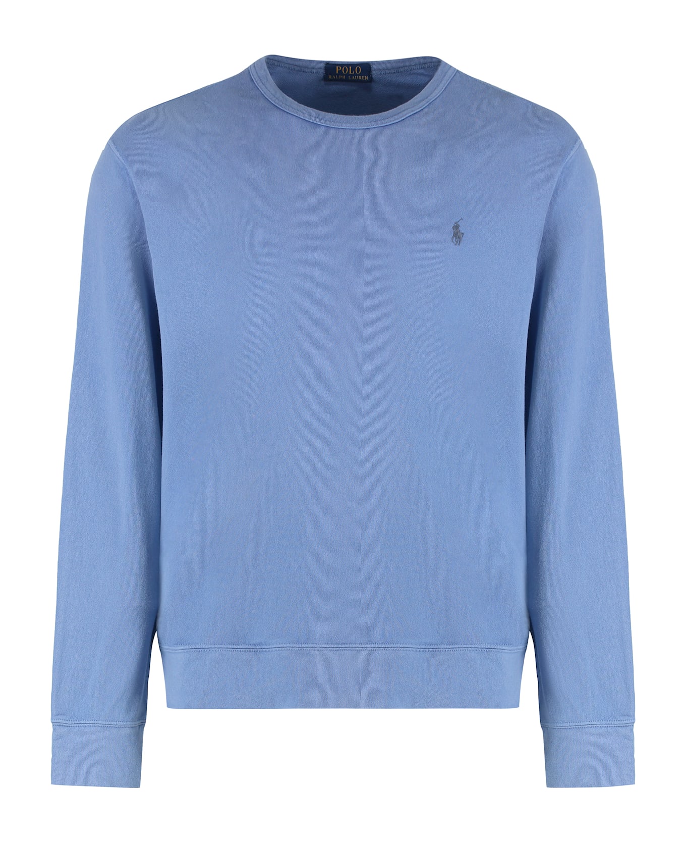 Ralph Lauren Long Sleeve Cotton T-shirt - CAMPUS BLUE