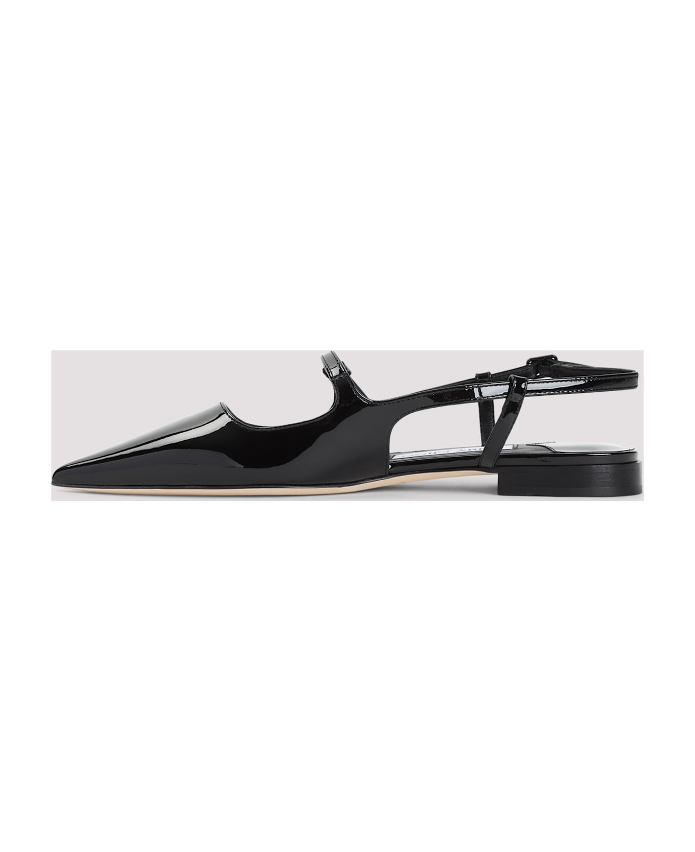 Jimmy Choo Didi Flat Mules - Black