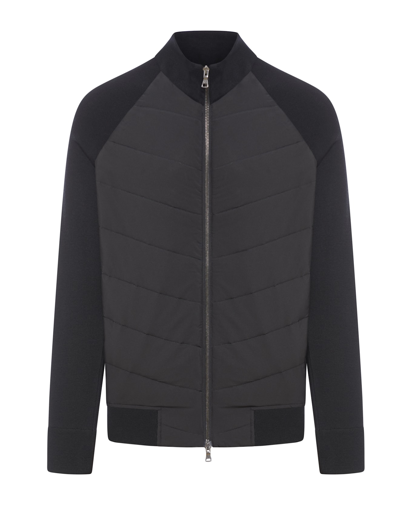 Paul&Shark Quilted Jacket - Black