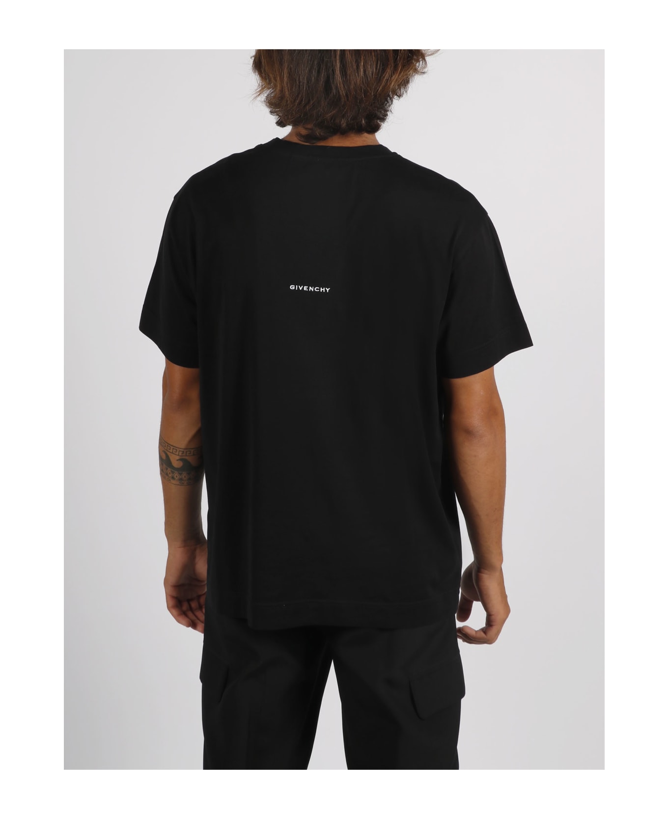 Givenchy 4g Embroidery T-shirt - Black