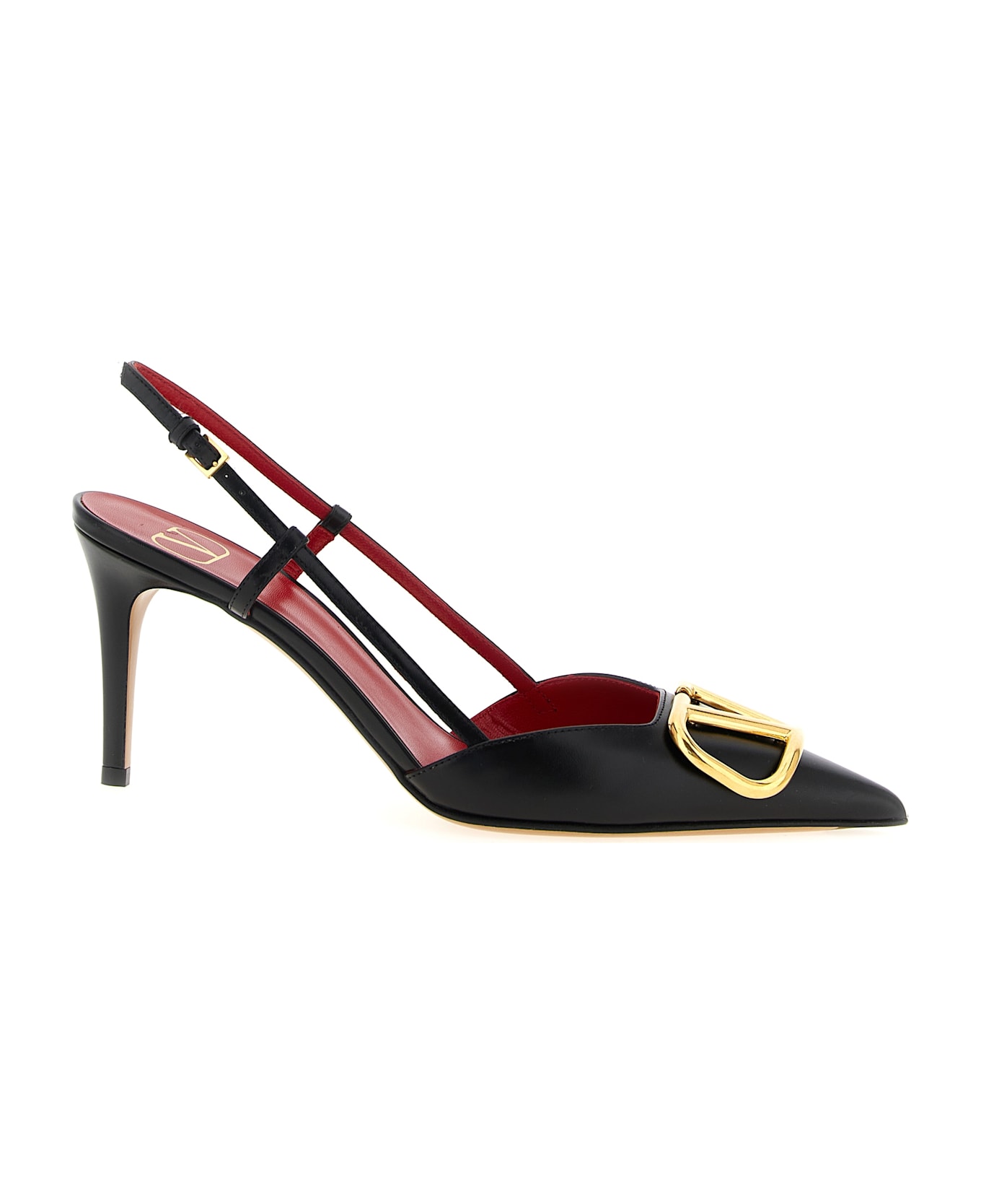 Valentino Garavani 'vlogo Signature' Slingback - Black  