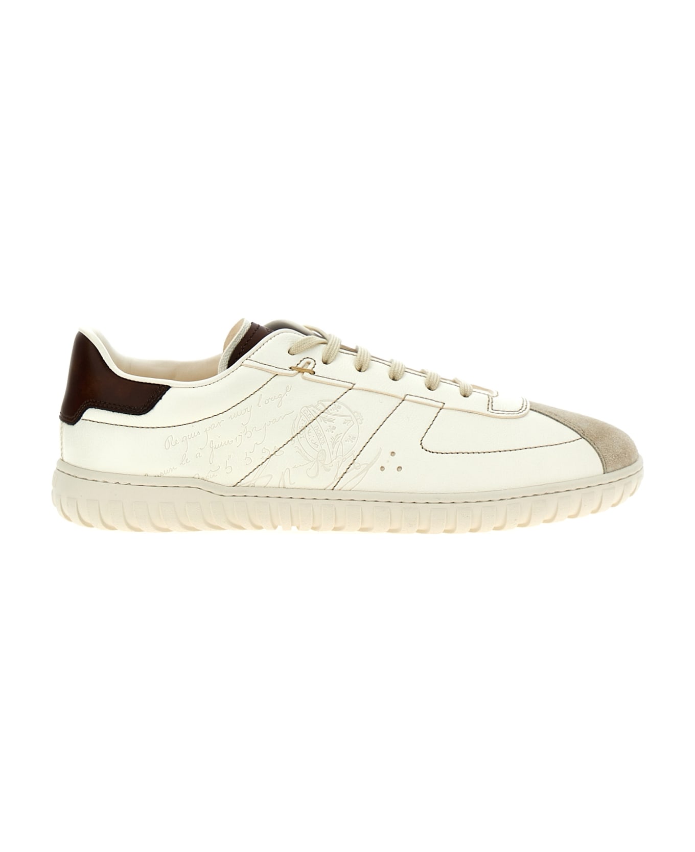 Berluti Leather Sneakers - White