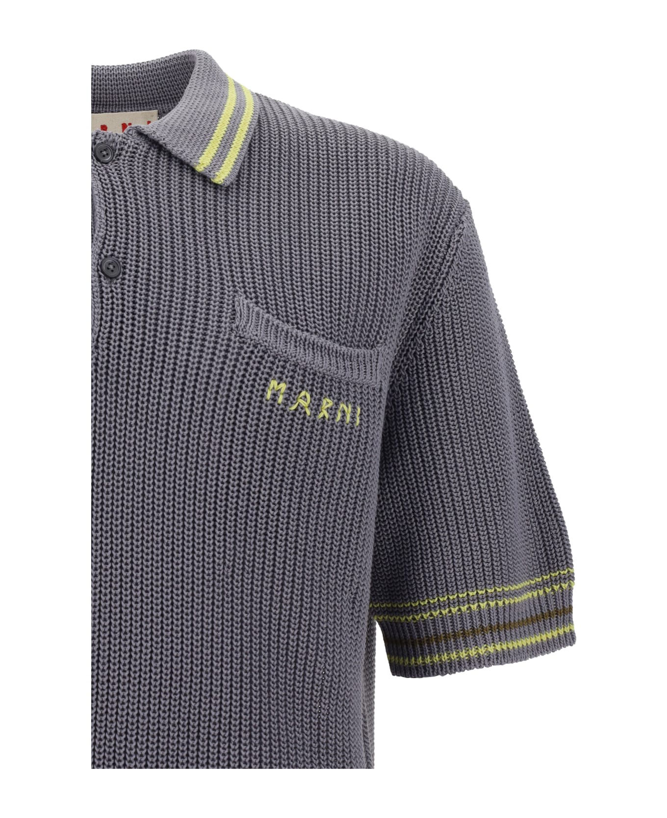 Marni Polo Shirt - Mercury ポロシャツ