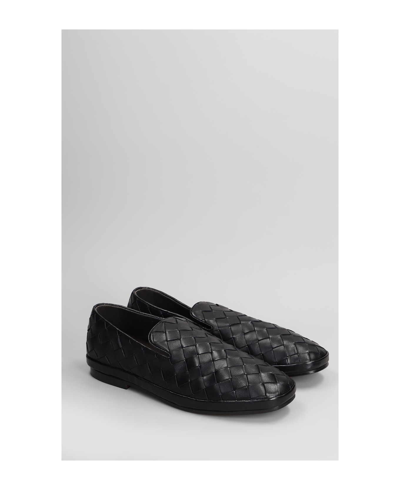 Henderson Baracco Loafers In Black Leather - black