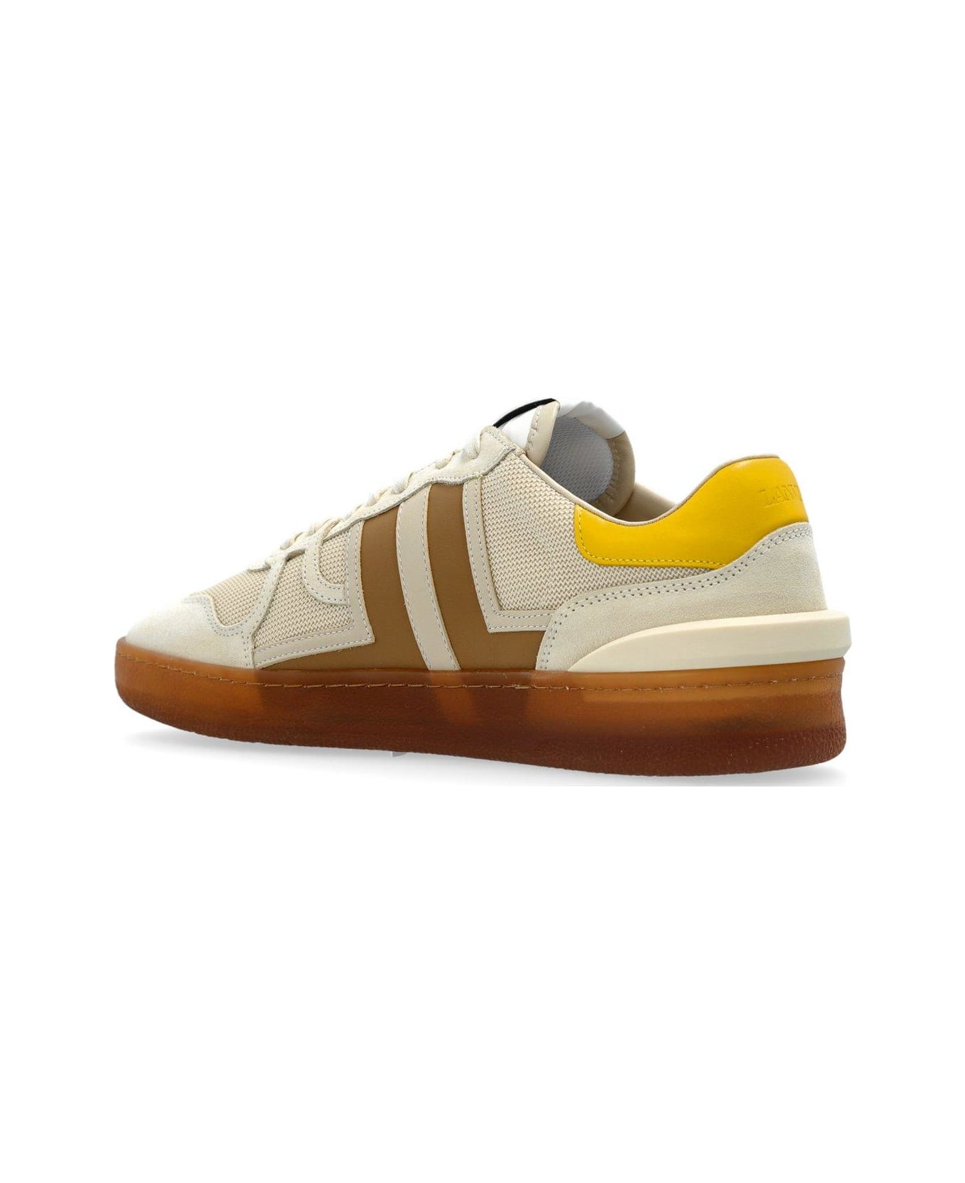 Lanvin Clay Mesh Sneakers - Ecrù