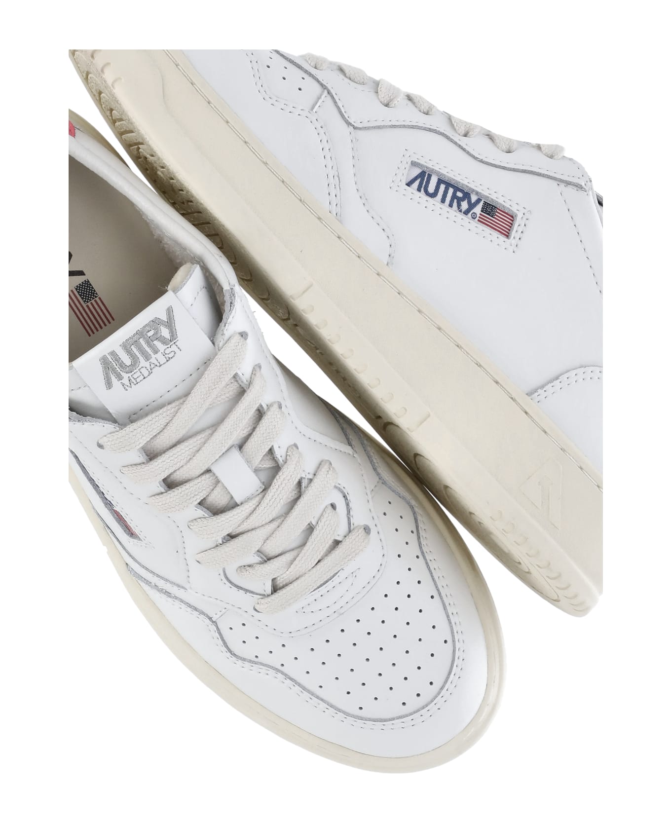 Autry Medalist Low Sneakers - White スニーカー