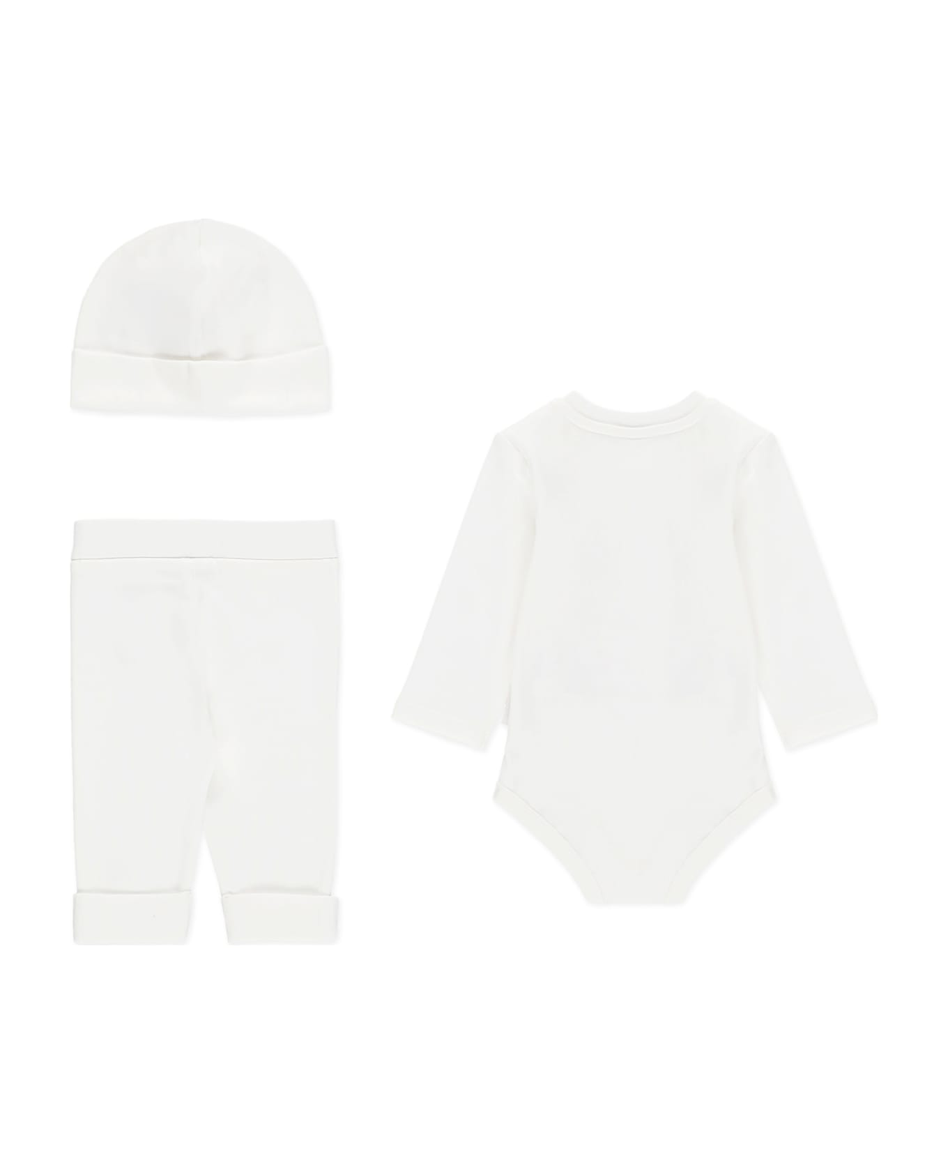 Moncler Two Pieces Set Onesie - White