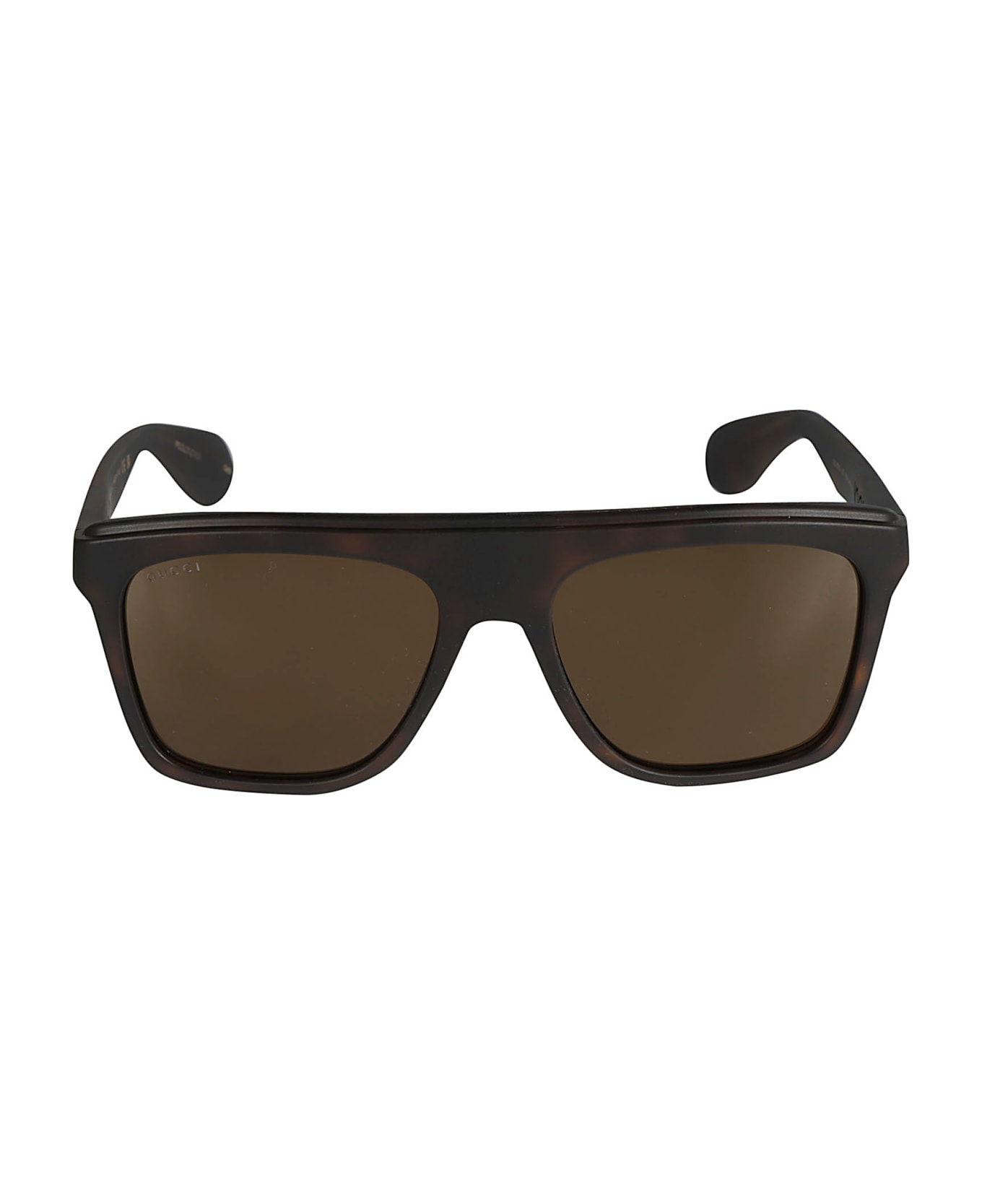 Gucci Eyewear Wayfarer Classic Sunglasses - Havana/Brown