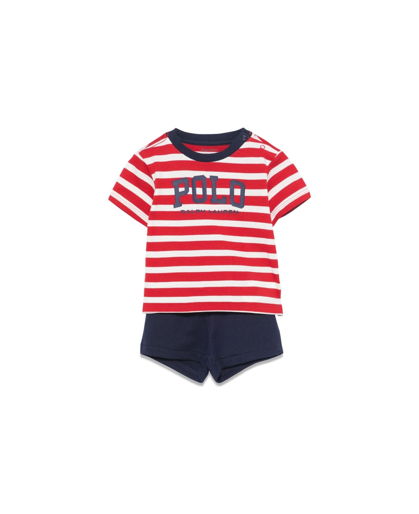 Polo Ralph Lauren T-shirt And Shorts Set - RED