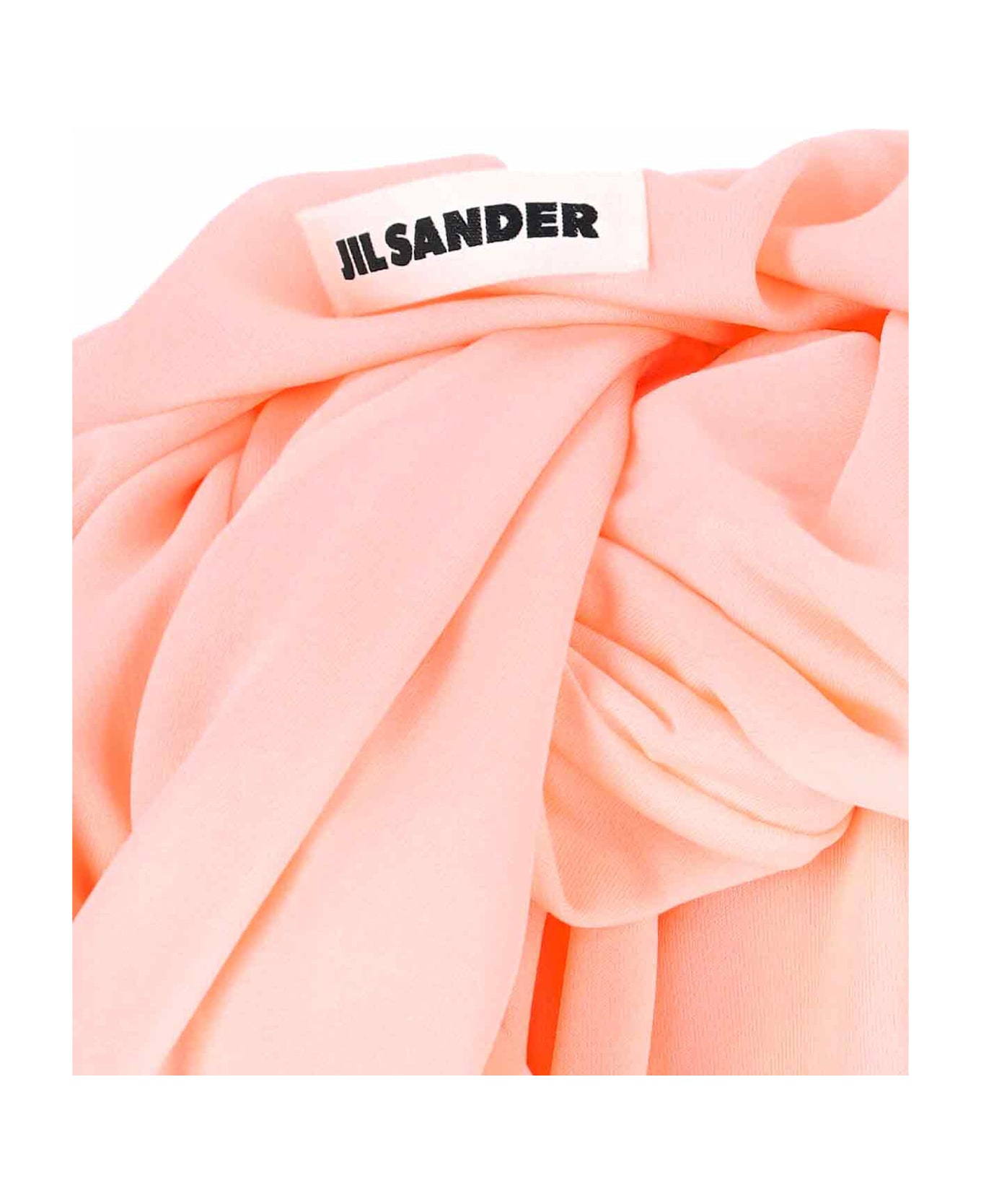 Jil Sander Draped Maxi Dress - Pink