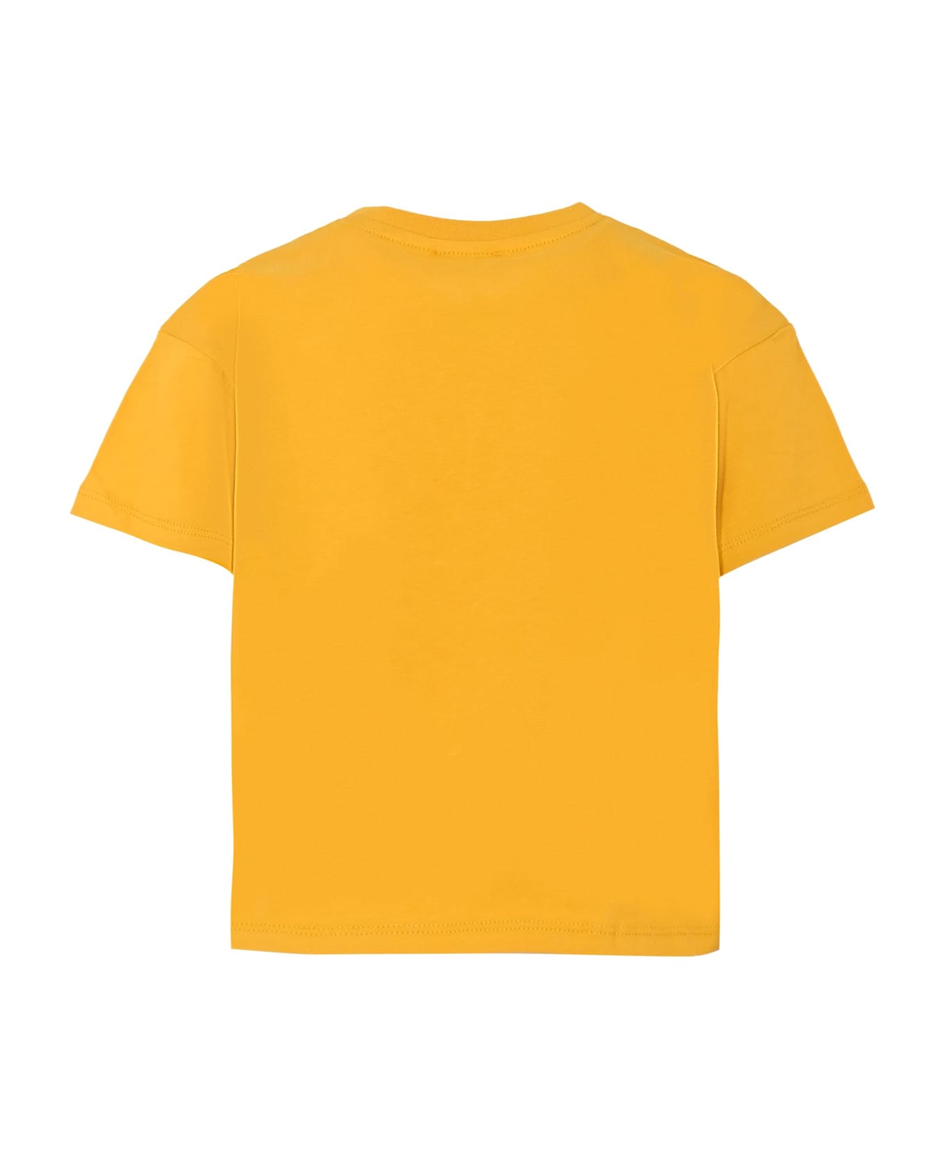 Kenzo Kids Yellow T-shirt For Kids With Tiger - Yellow