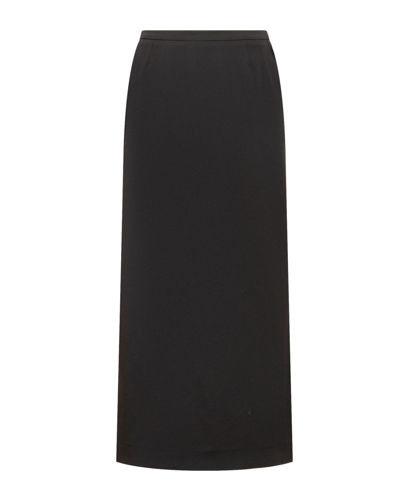 Dolce & Gabbana Longuette In Technical Fabric - NERO スカート