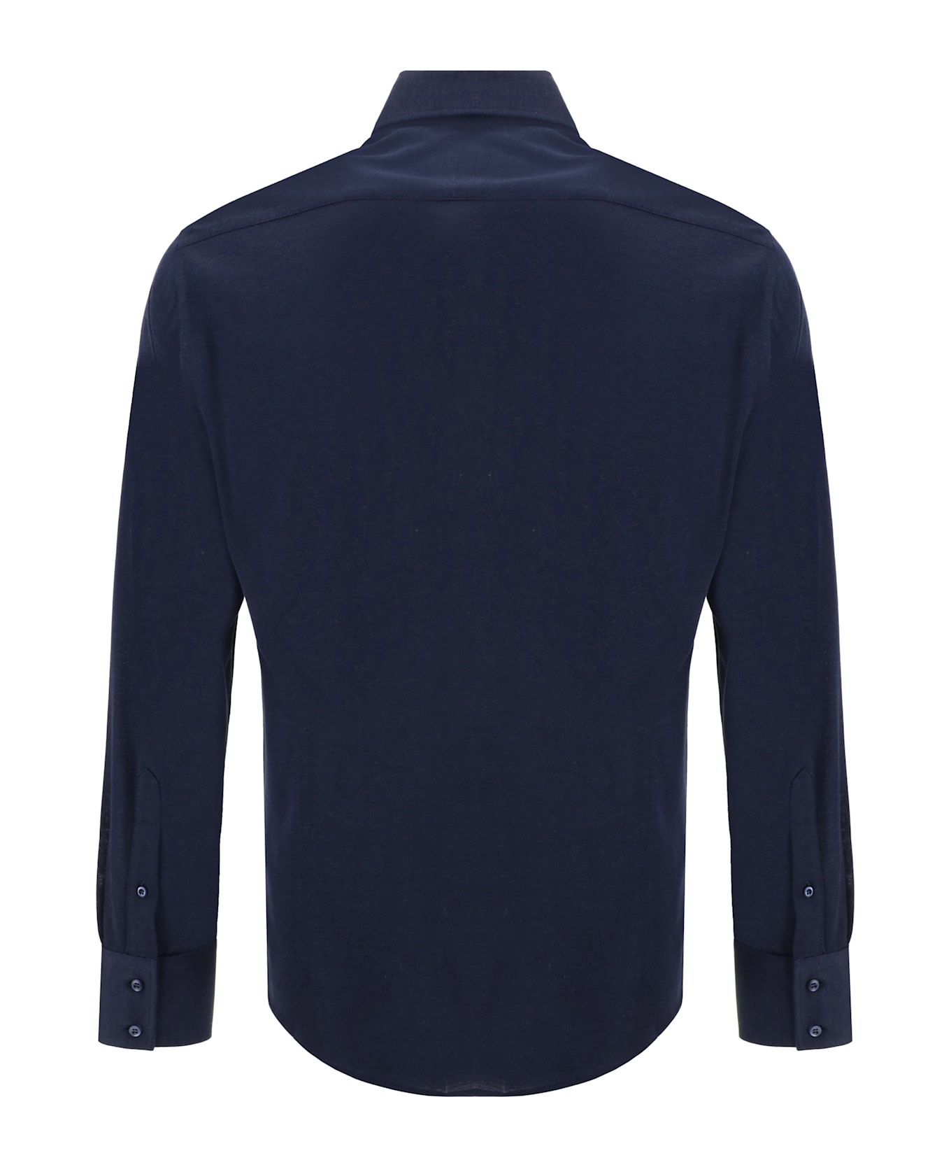 Brunello Cucinelli Buttoned Long-sleeved Shirt - Blue