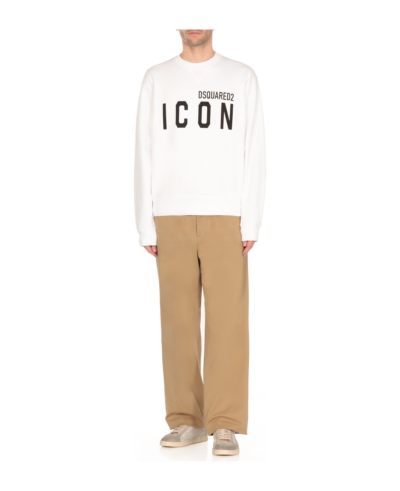 Dsquared2 Sweater With Logo - White